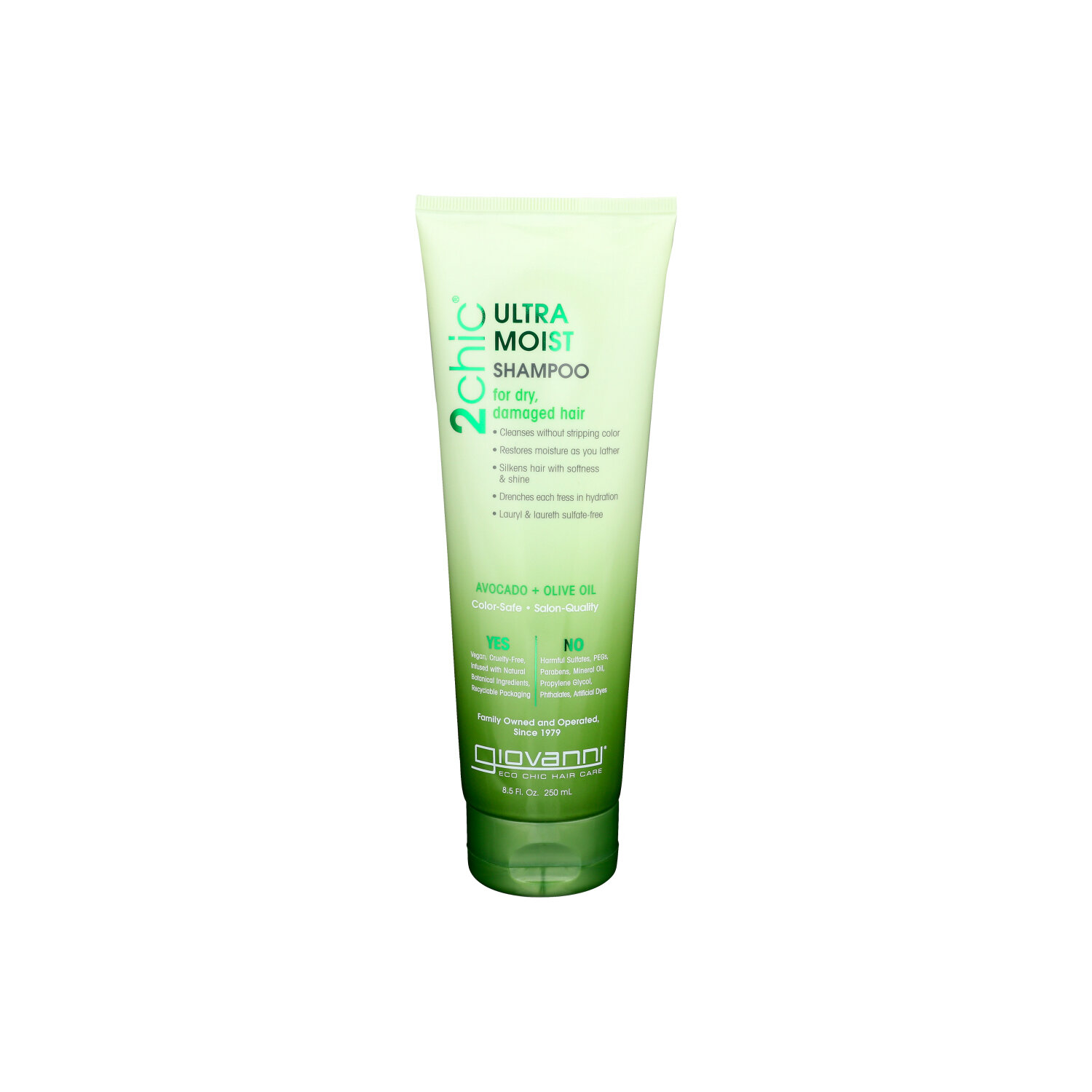 Giovanni 2CHIC Ultra-Moist Shampoo With Avocado & Olive Oil - 8.5 Fluid Ounce Image 1 of 3