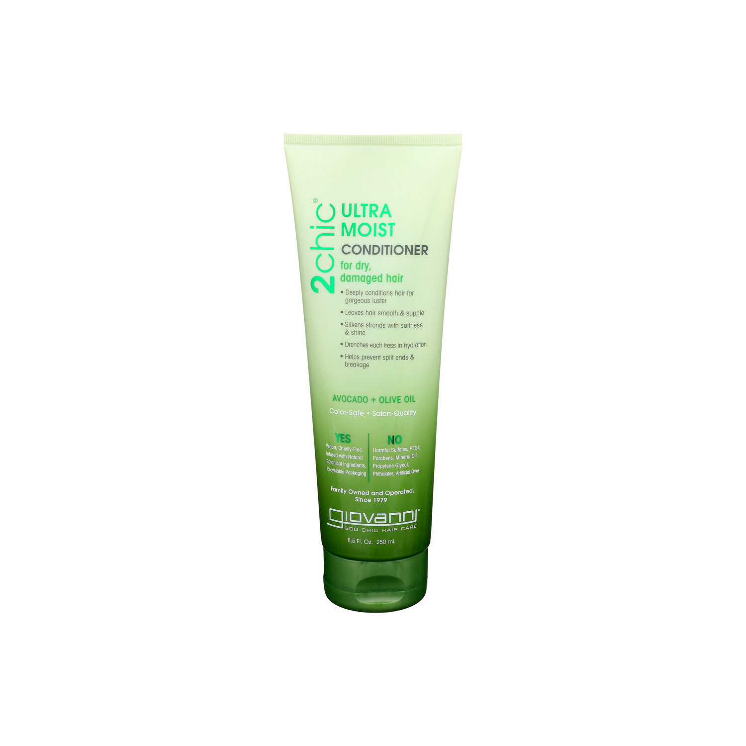 Giovanni 2CHIC Ultra-Moist Conditioner With Avocado & Olive Oil - 8.5 Fluid Ounce Image 1 of 3