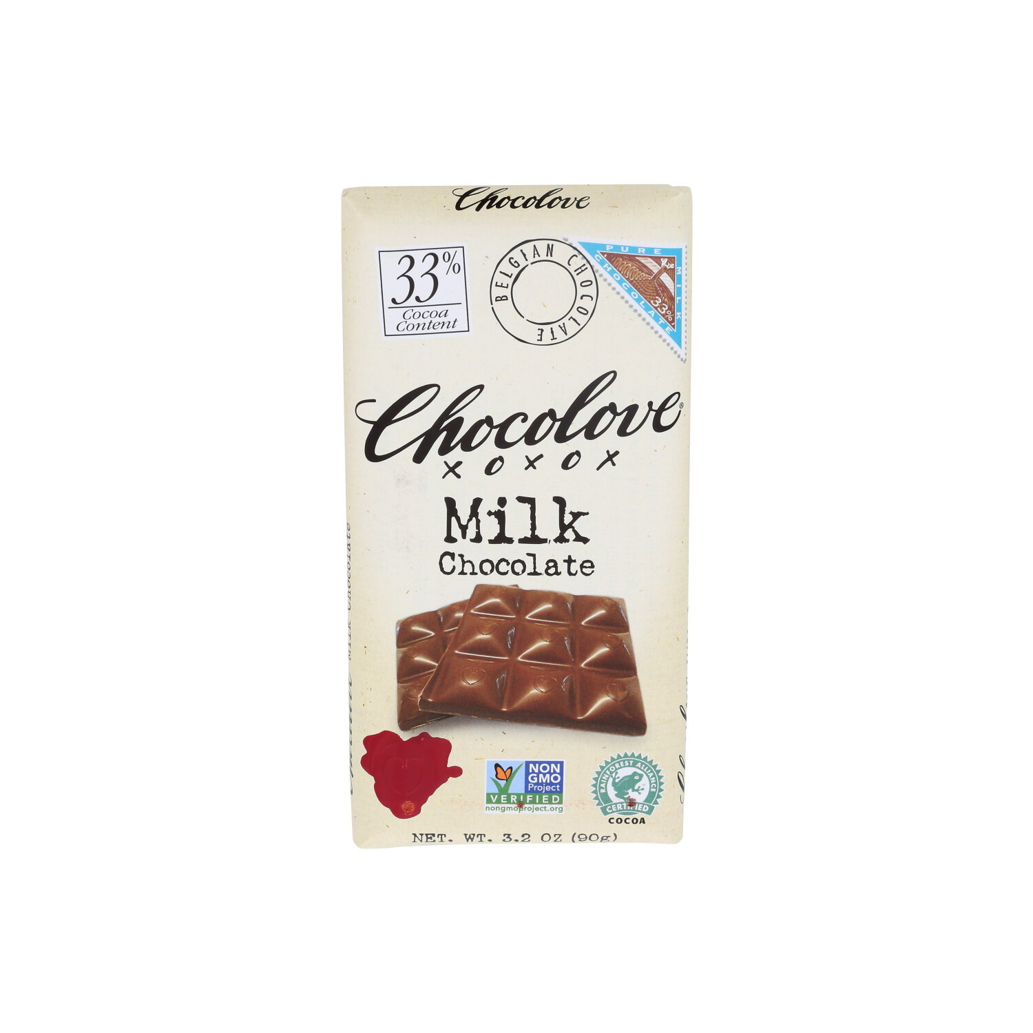 Chocolove 33% Cocoa Milk Chocolate Bar - 3.2 Ounce Image 1 of 2