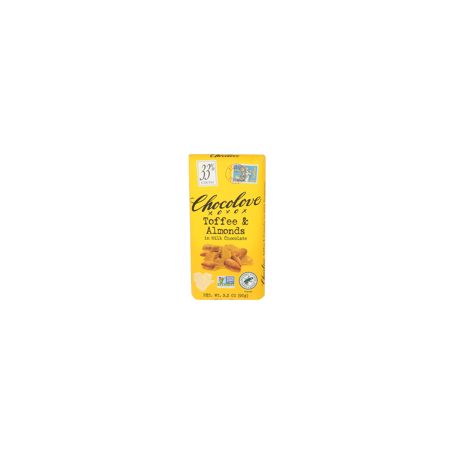 Chocolove Toffee Milk Chocolate Almond - 3.2 Ounce Image 1 of 4