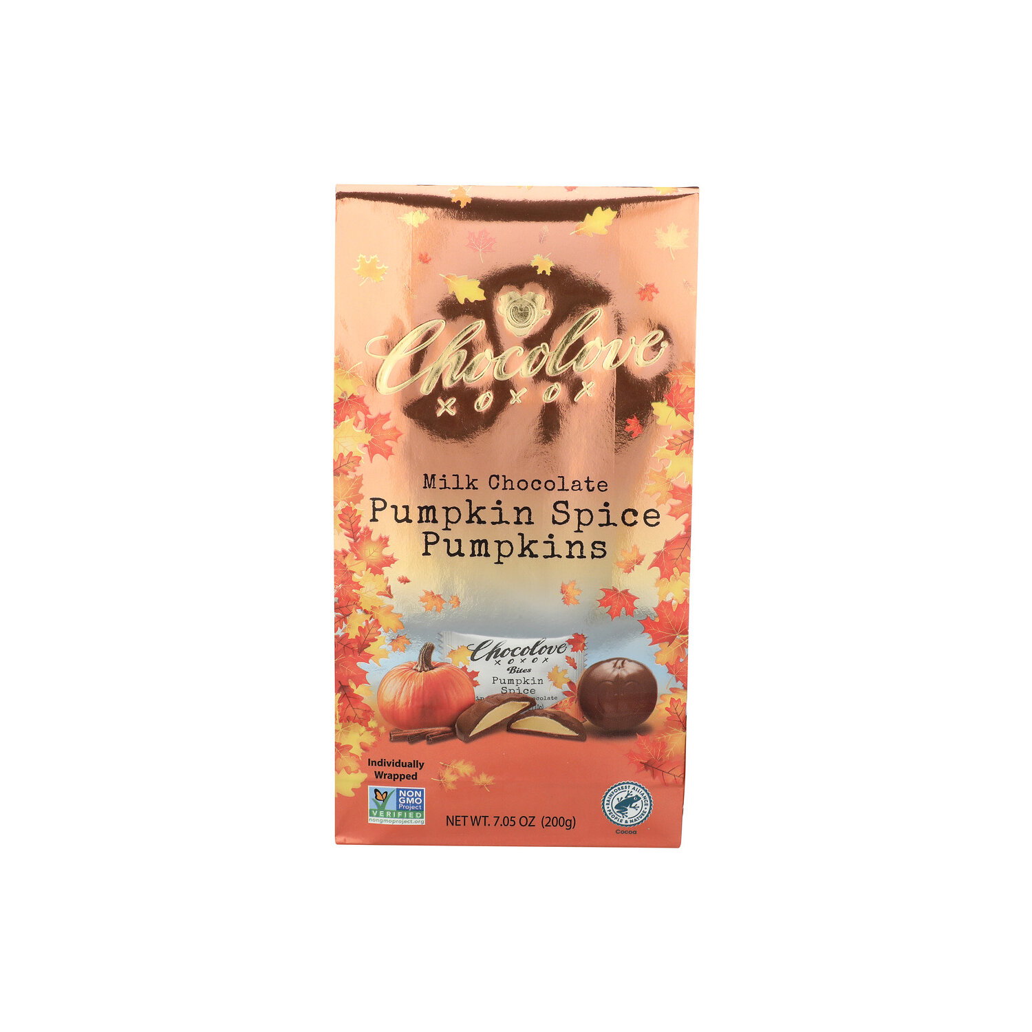ChocoLove Pumpkin Spice Milk Chocolate Bites - 7.05 Ounce - FRESH