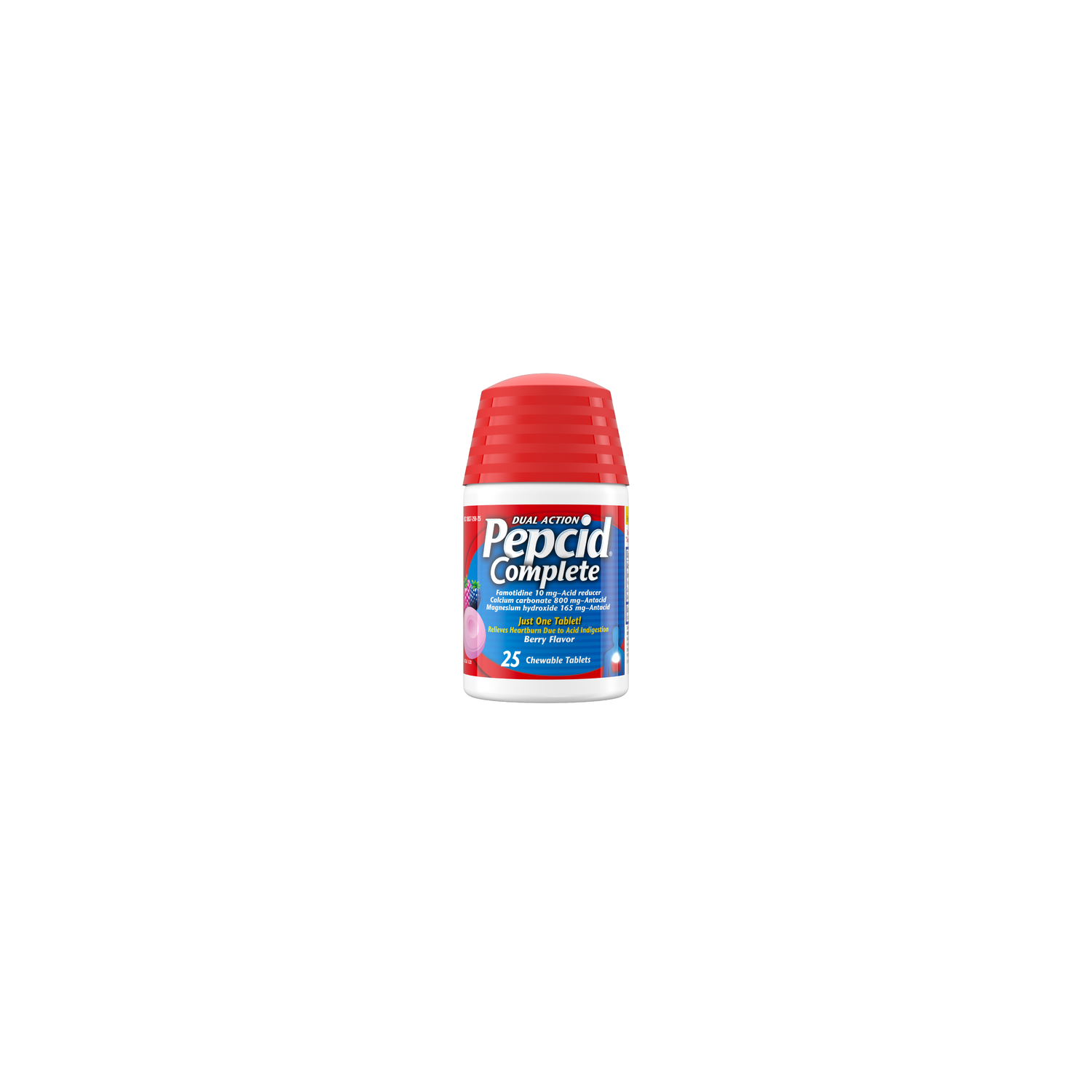 Pepcid Complete Berry Dual Action - 25 Count Image 1 of 2