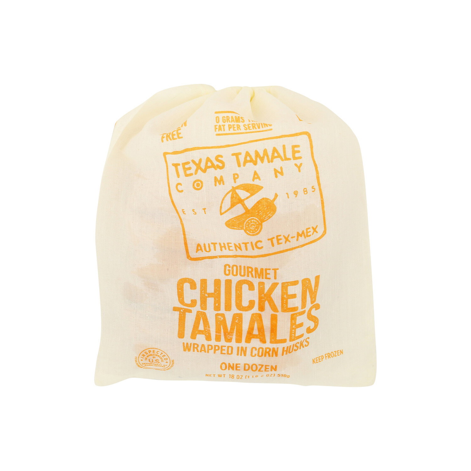 Texas Tamale Company Wrapped In Corn Husks Chicken - 1.5 Ounce - 12 Count Image 1 of 4