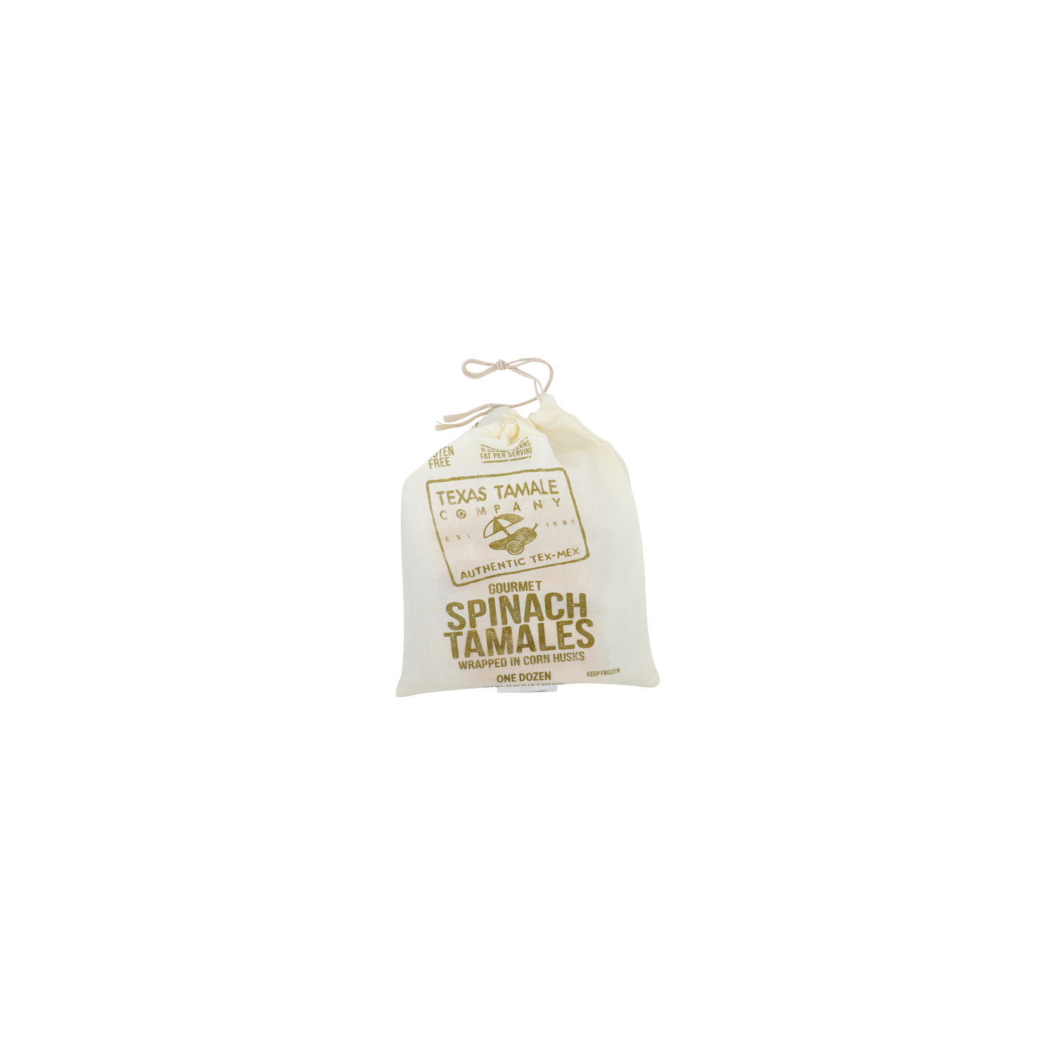 Texas Tamale Company Gourmet Spinach Tamales Wrapped In Corn Husks - 18 Ounce Image 1 of 4