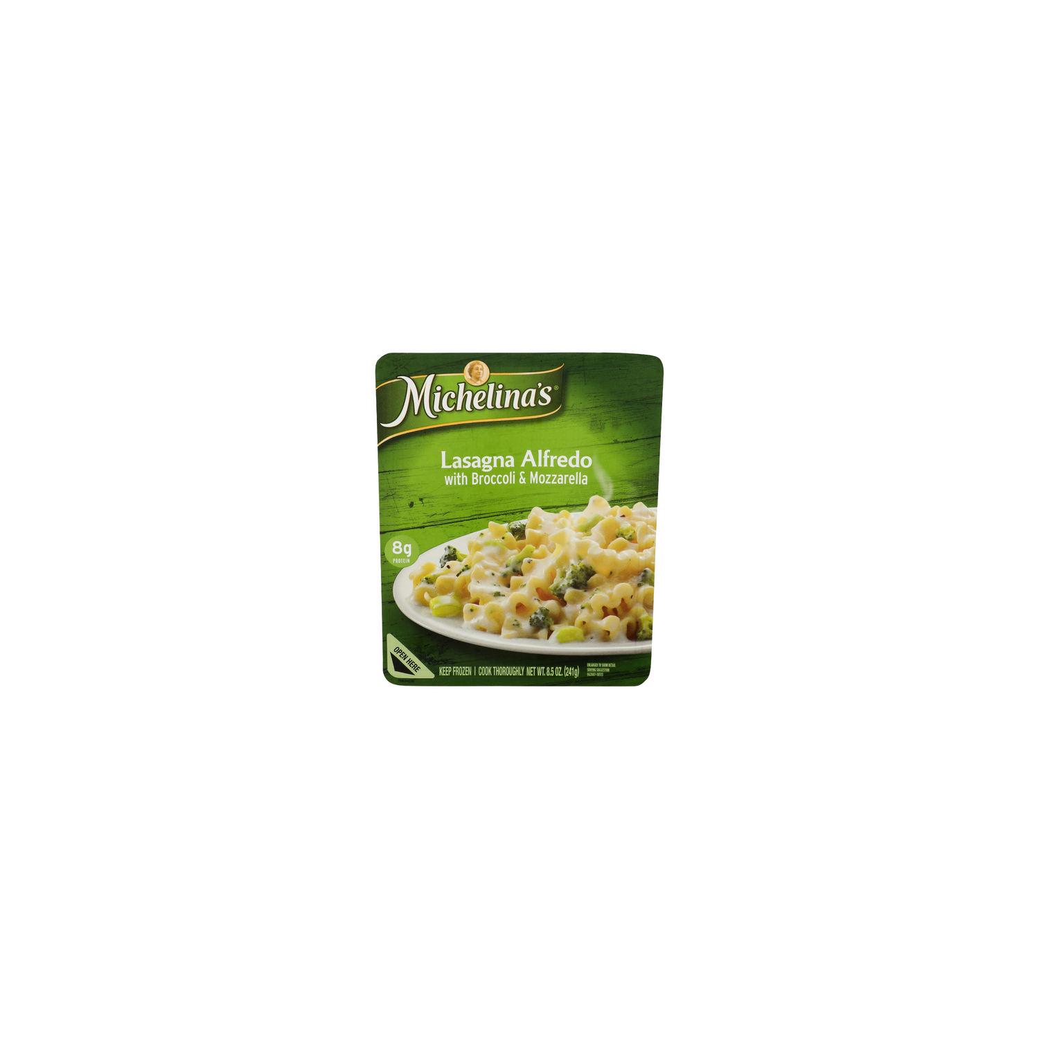 MICHELINA's Broccoli & Mozzarella Lasagna Alfredo - 8.5 Ounce Image 1 of 4