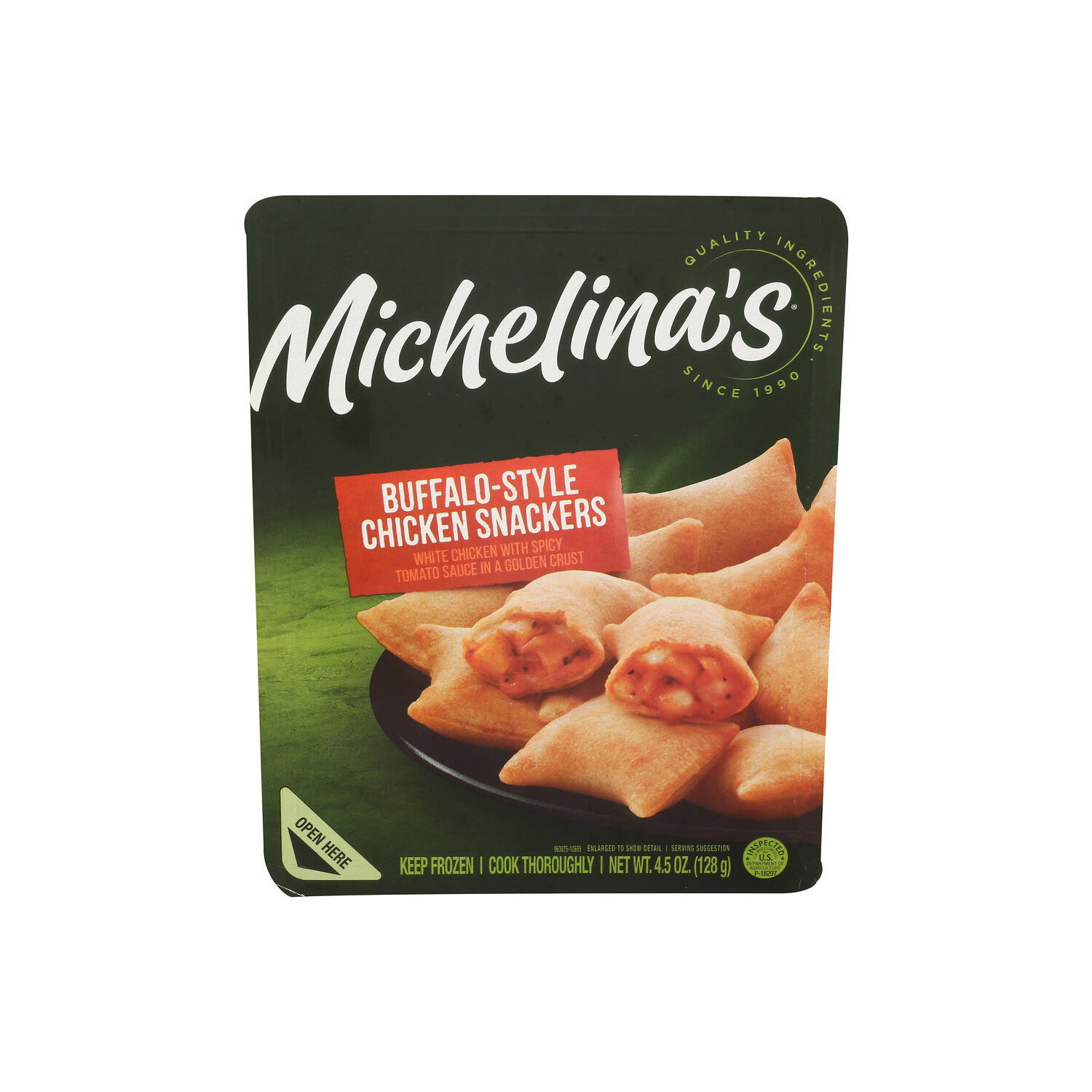 MICHELINA's Buffalo Style Chicken Snackers - 4.5 Ounce Image 1 of 4
