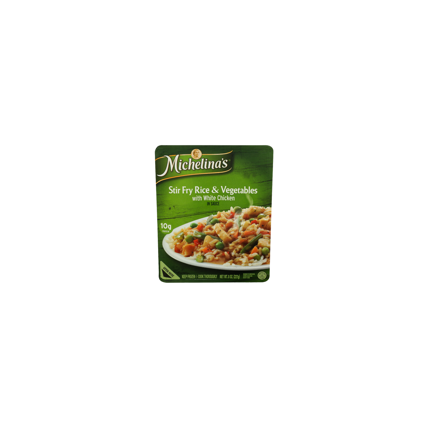 MICHELINA's In Sauce Stir Fry Rice & Vegetables With White Chicken - 8 Ounce Image 1 of 4