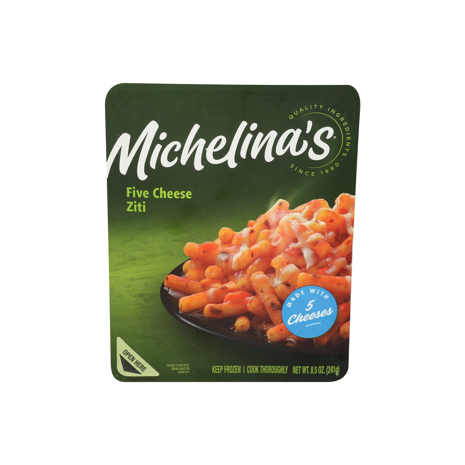 MICHELINA's Five Cheese Ziti - 8.5 Ounce Image 1 of 4