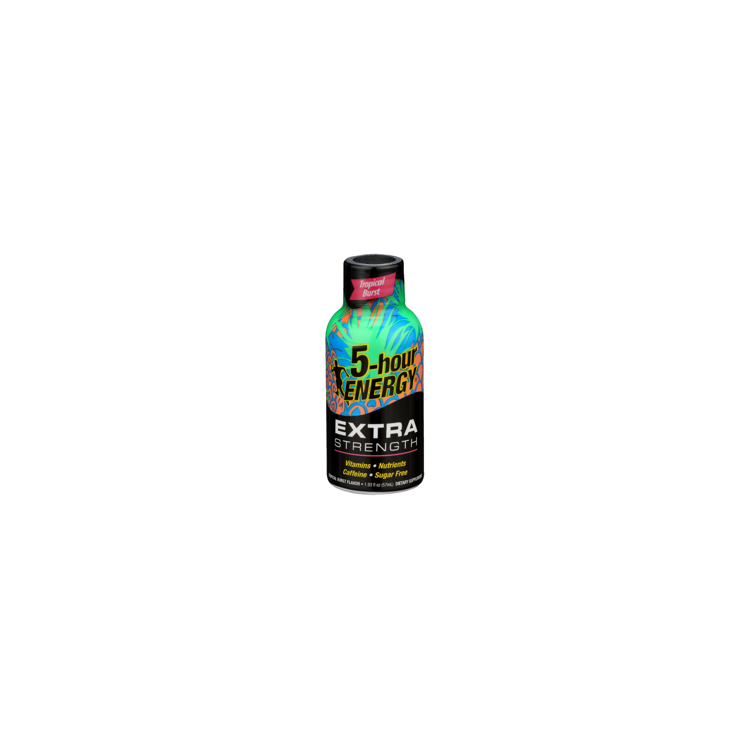 5-HOUR ENERGY Tropical Burst Flavor Extra Strength Vitamins Nutrients - 1.93 Fluid Ounce Image 1 of 2