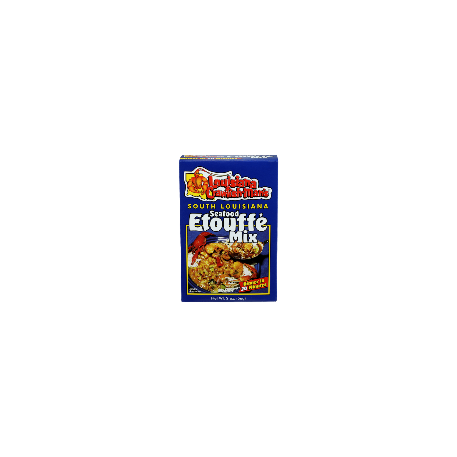 LOUISIANA CRAWFISH-MAN's South Seafood Etouffe Mix - 2 Ounce Image 1 of 4