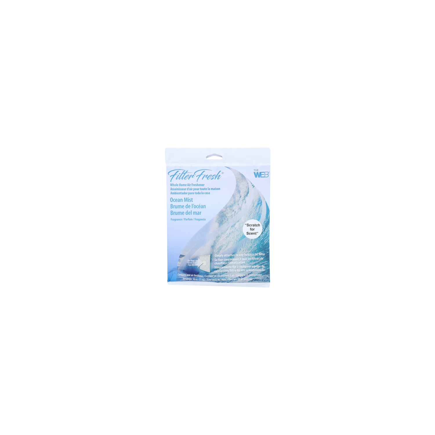 Filter Fresh Ocean Mist Whole Home Air Freshener - 0.8 Ounce Image 1 of 2