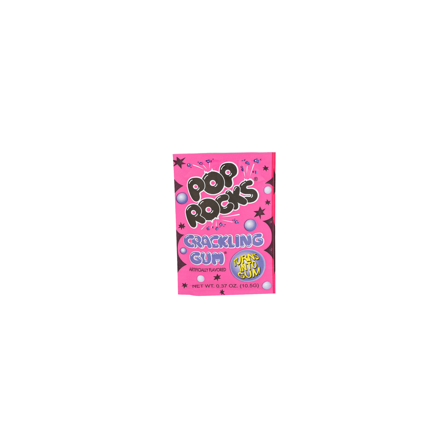 Pop Rocks Crackling Gum - 0.37 Ounce Image 1 of 4