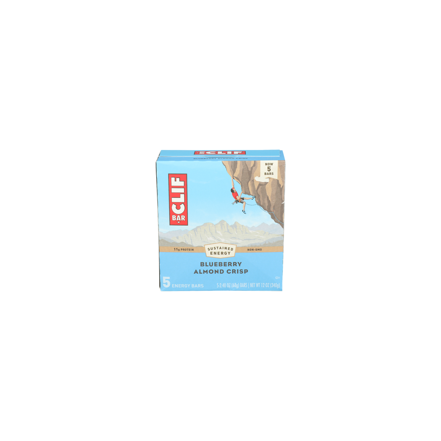 Clif Bar Blueberry Almond Crisp Energy Bar - 2.4 Ounce - 5 Count Image 1 of 3