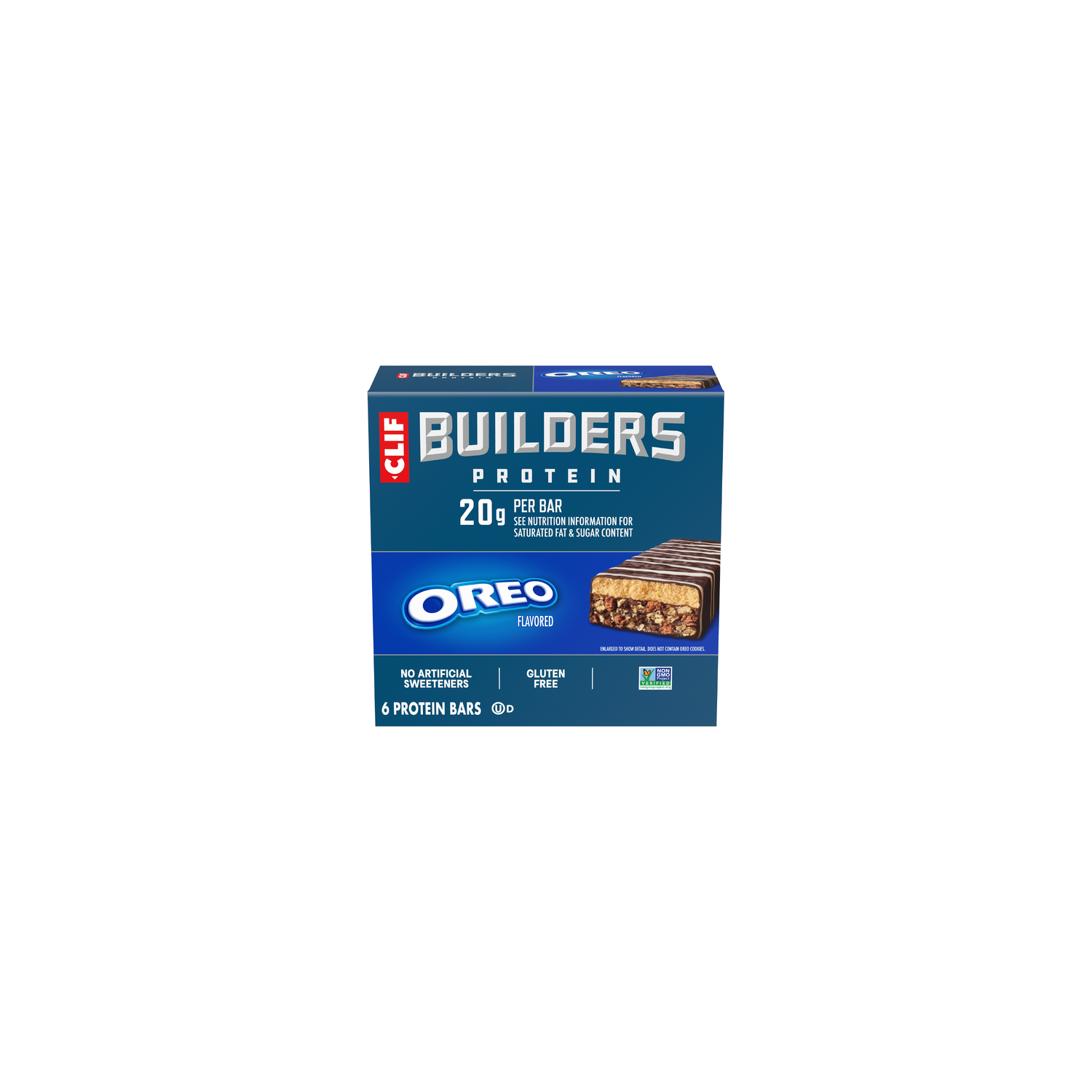 Builders Oreo-Flavored Plant Based Protein Bars Gluten Free - 14.4 Ounce Image 1 of 3