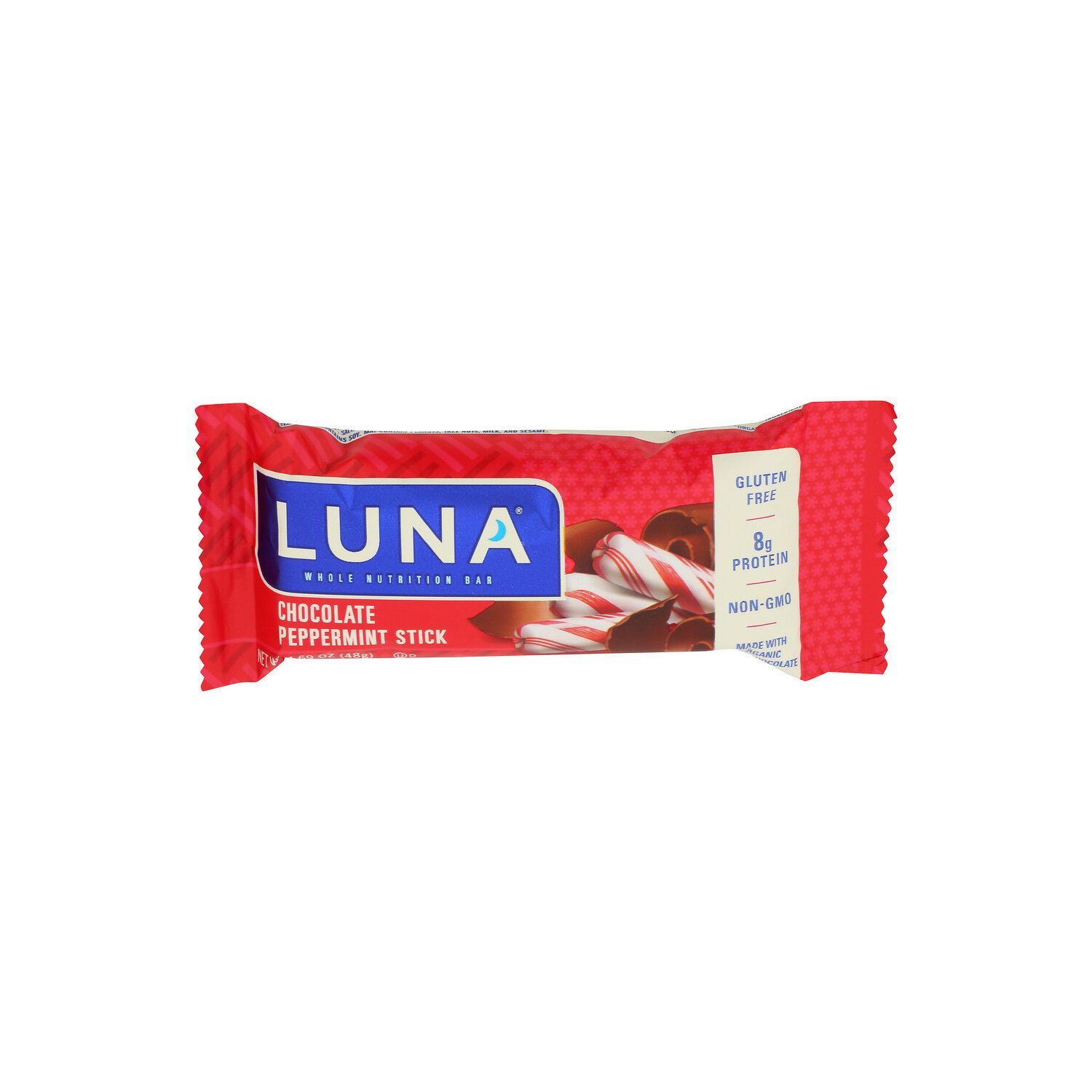 Luna Chocolate Peppermint Stick Bar - 1.69 Ounce Image 1 of 4