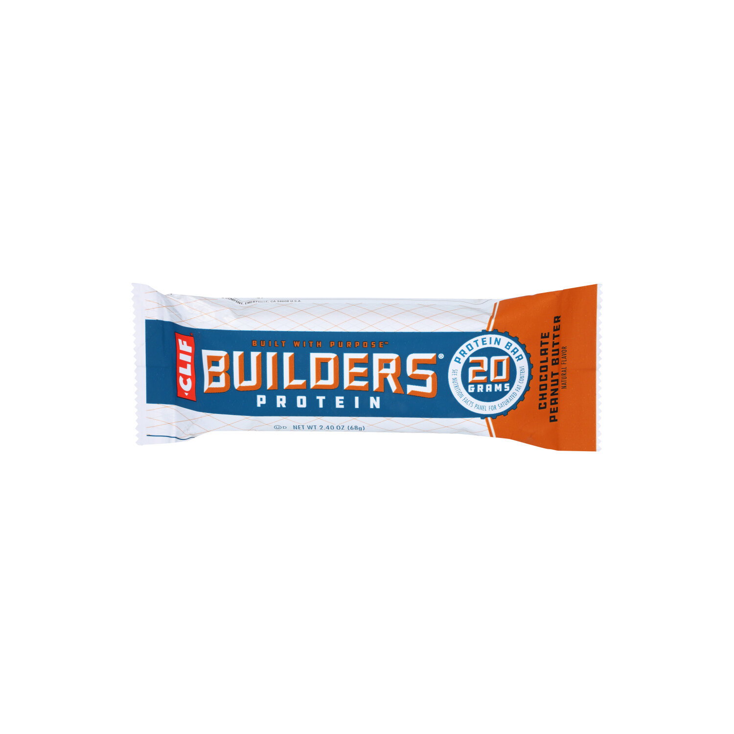Clif Bar Chocolate Peanut Butter Natural Flavor - 2.4 Ounce Image 1 of 4
