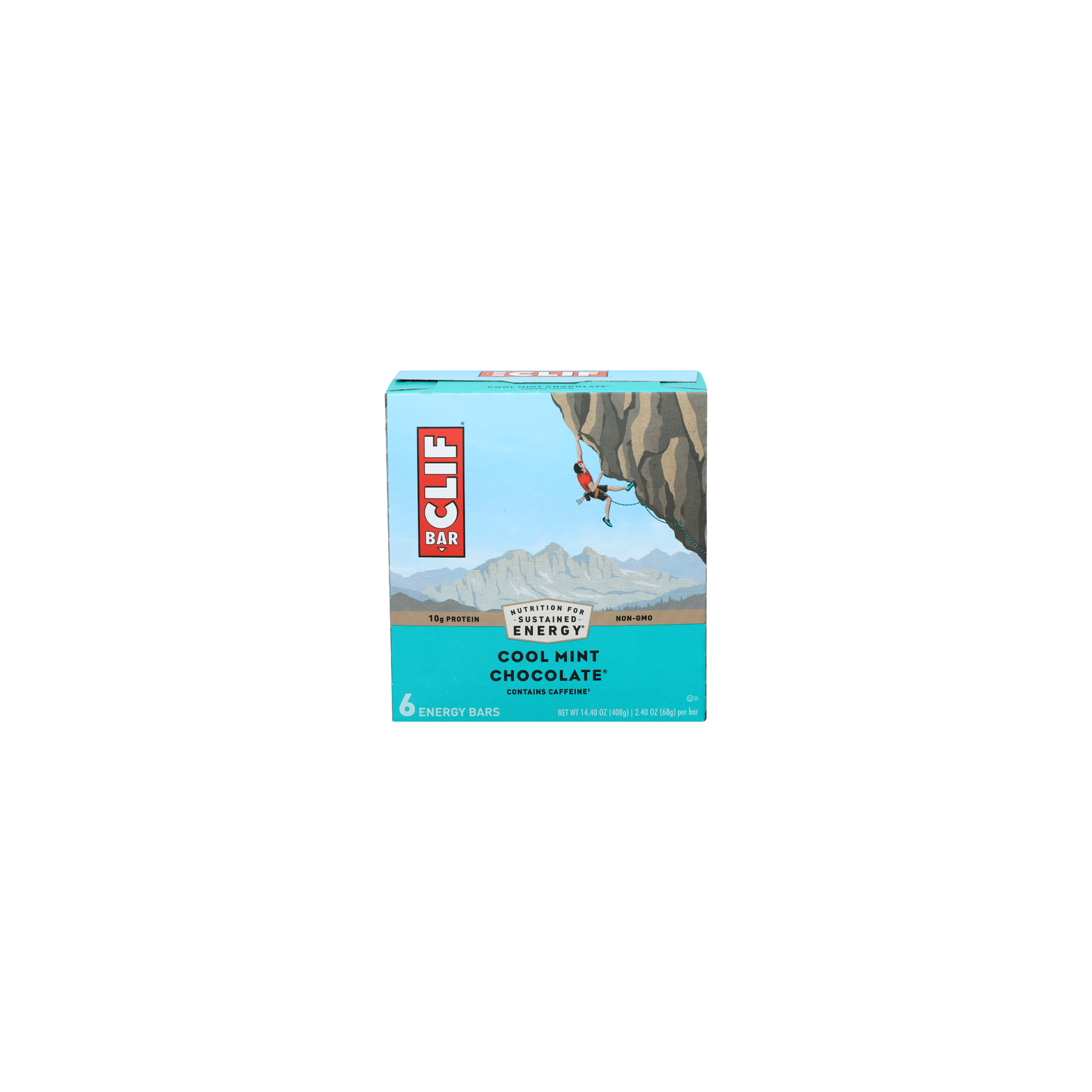 Clif Bar Cool Mint Chocolate Protein Energy Bars - 2.4 Ounce - 6 Count Image 1 of 4