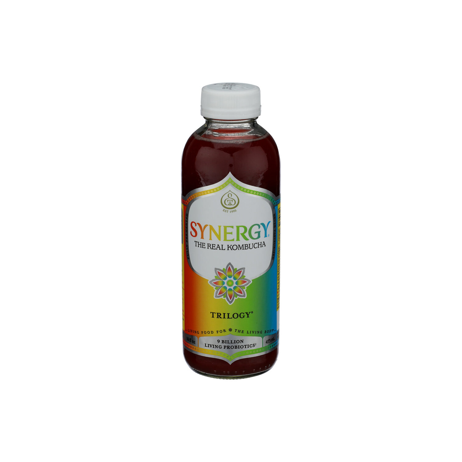 GT's Living Foods SYNERGY The Real Kombucha Trilogy - 16 Fluid Ounce Image 1 of 4