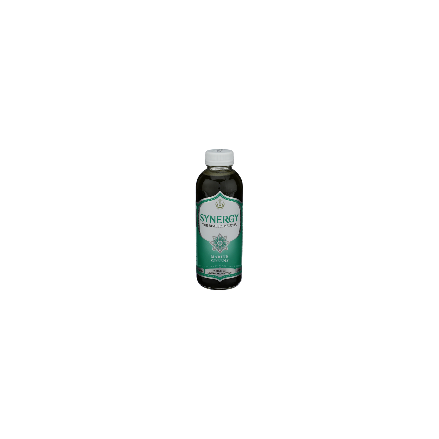 GT's Living Foods SYNERGY The Real Kombucha Marine Greens - 16 Fluid Ounce Image 1 of 4