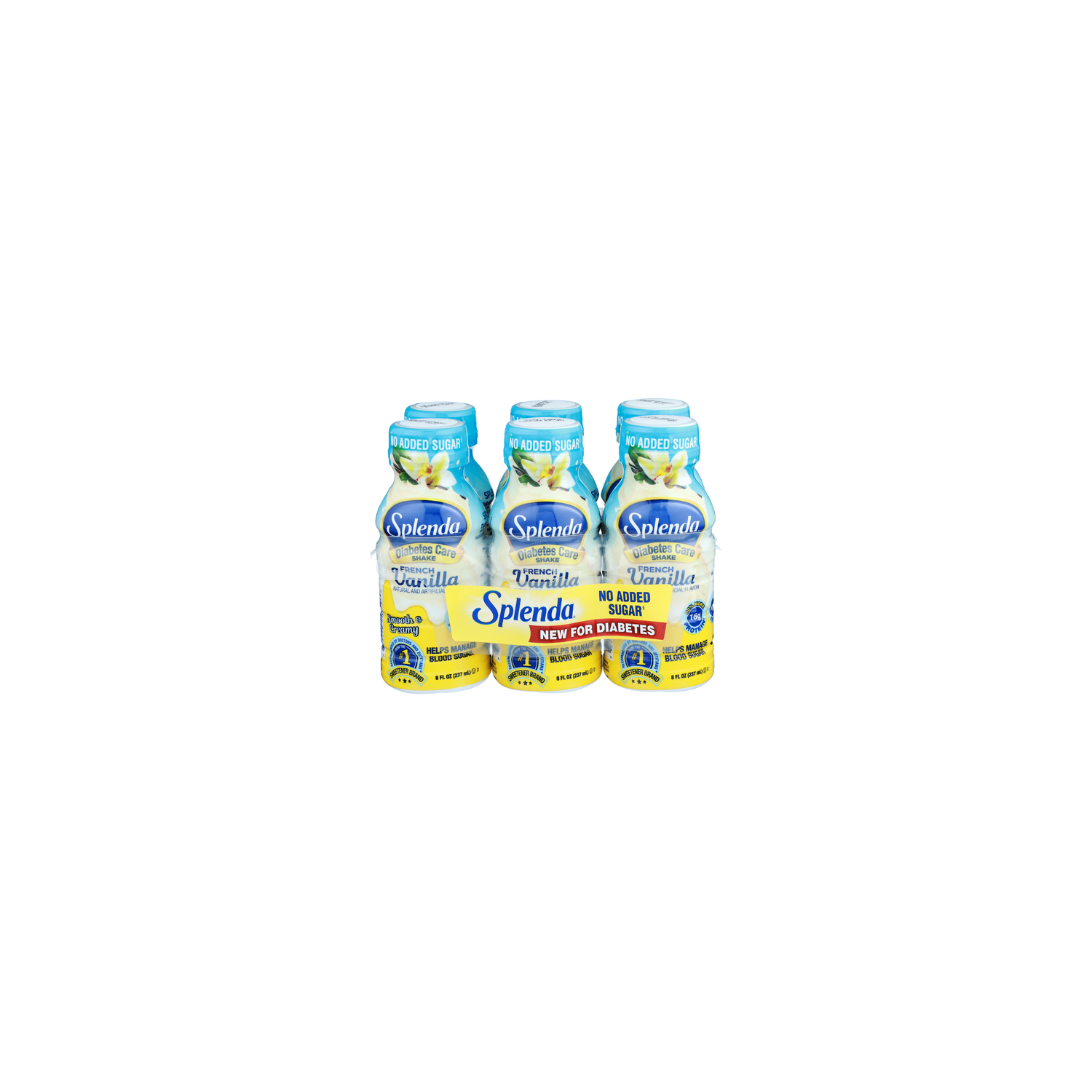 Splenda French Vanilla Smooth & Creamy Diabetes Care Shake - 8 Fluid Ounce - 6 Count Image 1 of 4