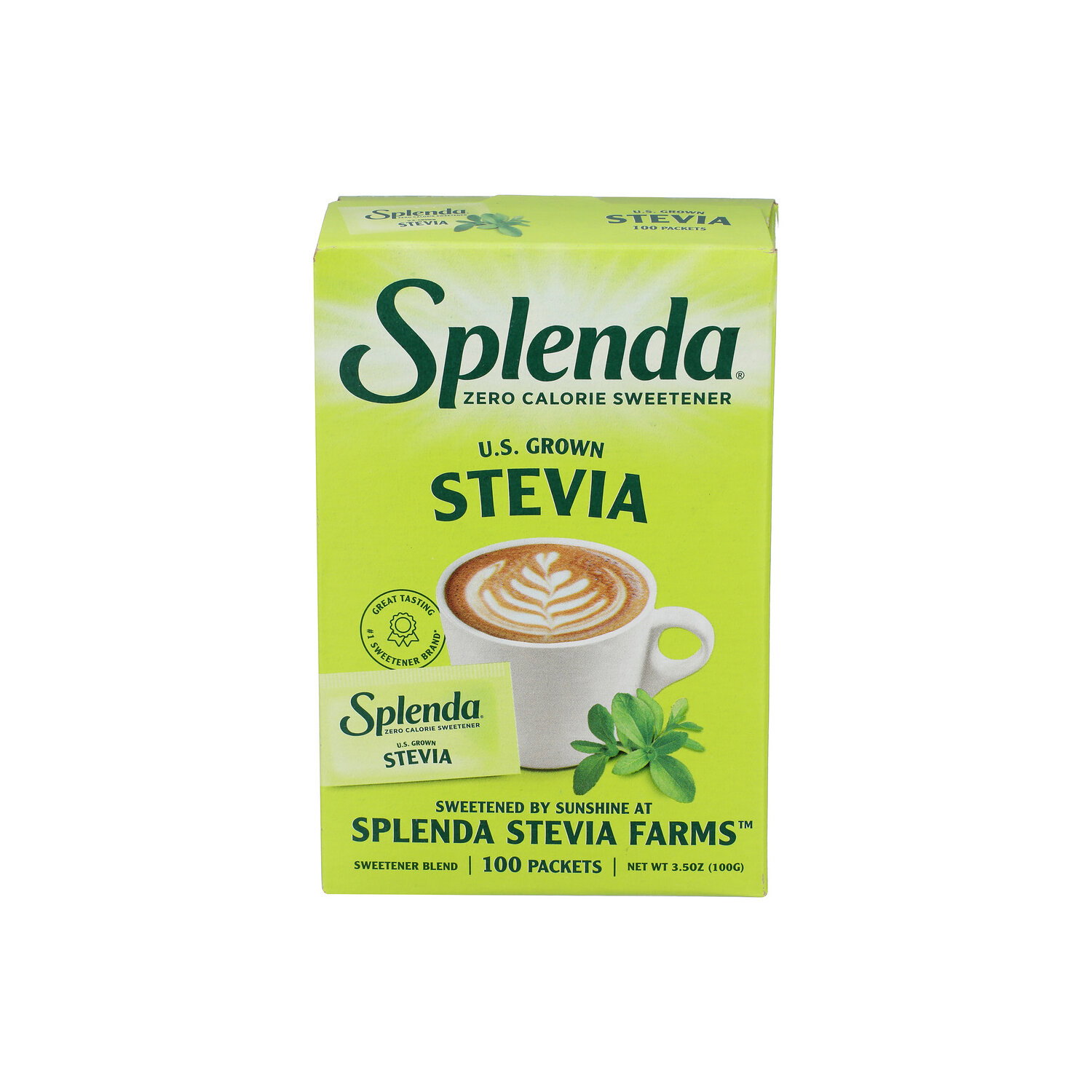 Splenda Stevia Sweetener Packets - 0.035 Ounce - 100 Count Image 1 of 4