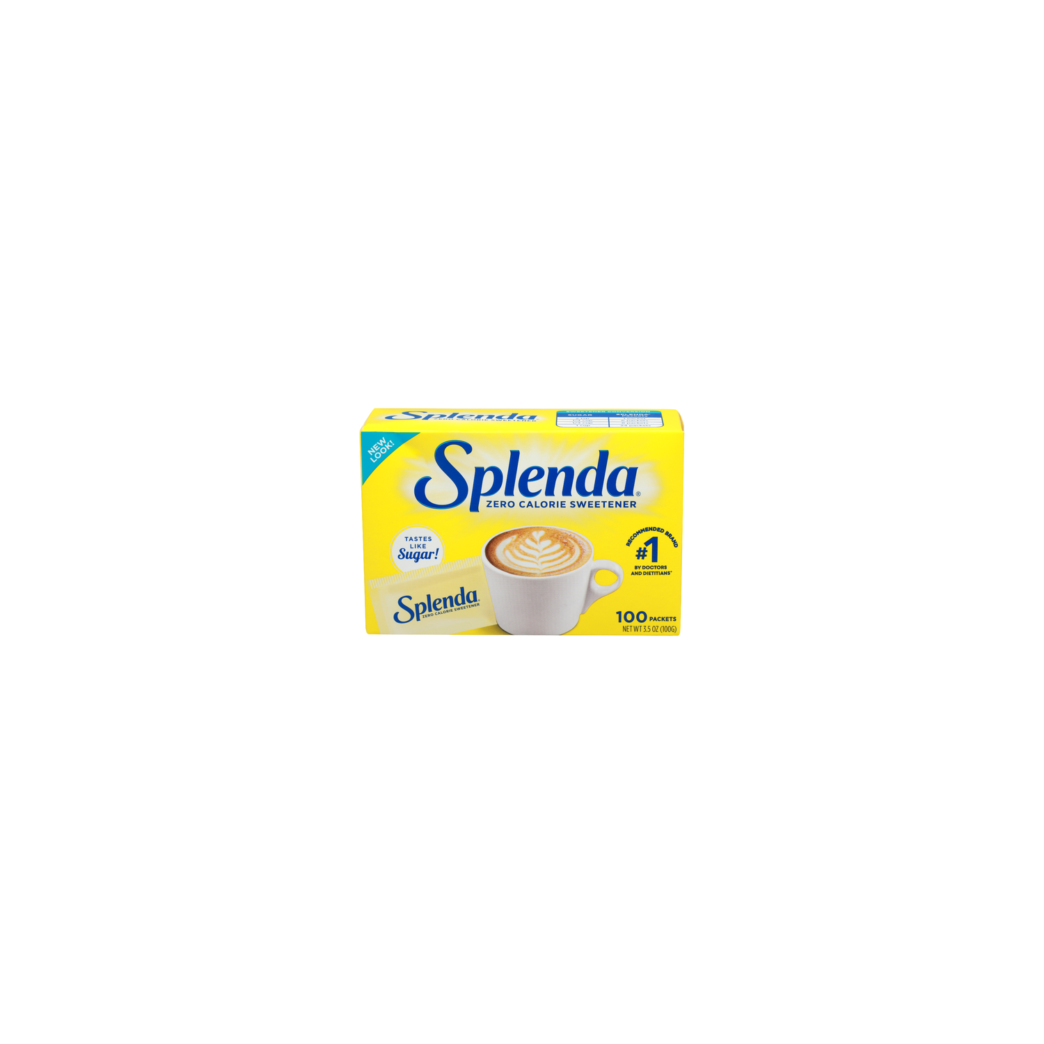 SPLENDA Zero Calorie Sweetener - 0.035 Ounce - 100 Count Image 1 of 4