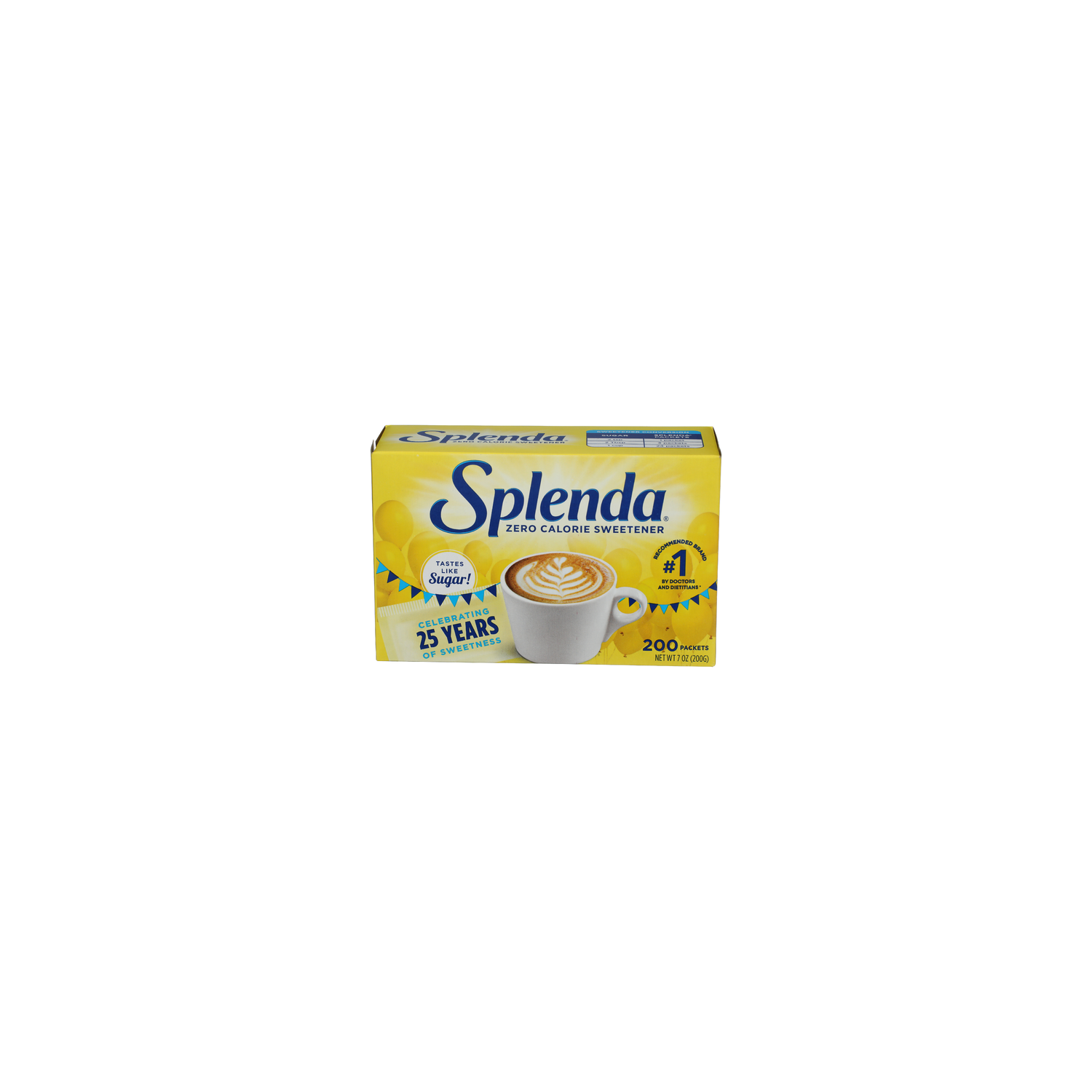 SPLENDA Zero Calorie Sweetener - 0.035 Ounce - 200 Count Image 1 of 4