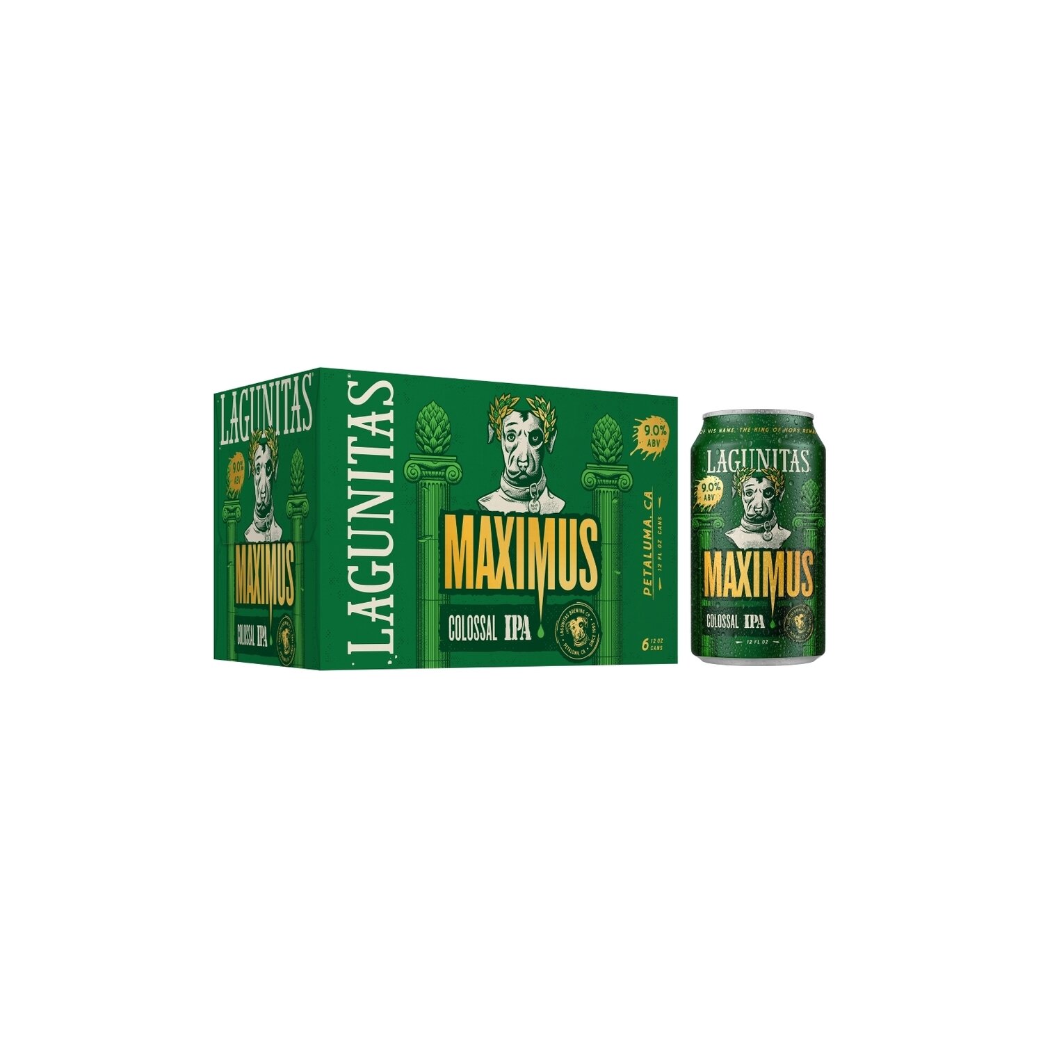 Lagunitas Brewing CO. Maximus Colossal IPA - 12 Fluid Ounce Image 1 of 2