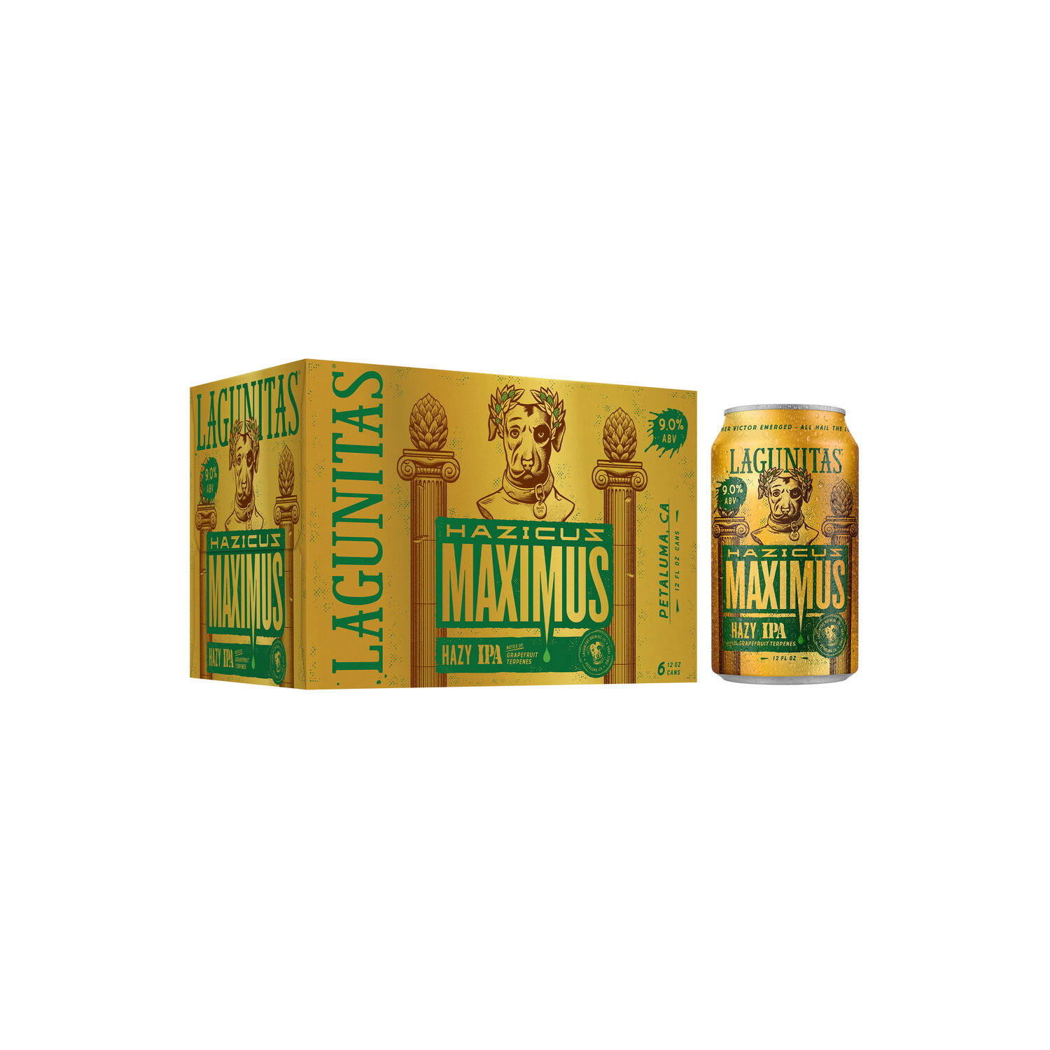 Lagunitas Brewing CO. Hazicuz Maximus Hazy IPA - 12 Fluid Ounce Image 1 of 2