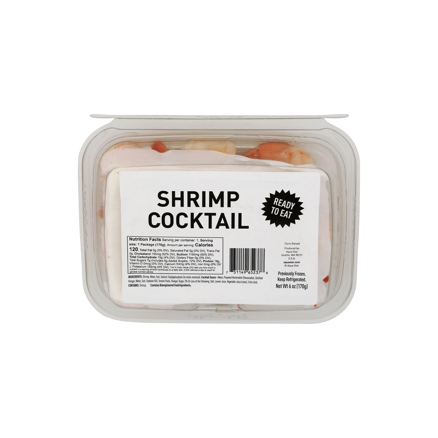 Aqua Star Shrimp Cocktail - 6 Ounce Image 1 of 4