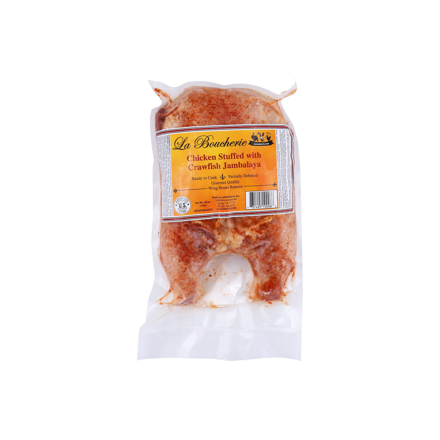 La Boucherie Chicken Stuffed With Crawfish Jambalaya - 48 Ounce Image 1 of 4