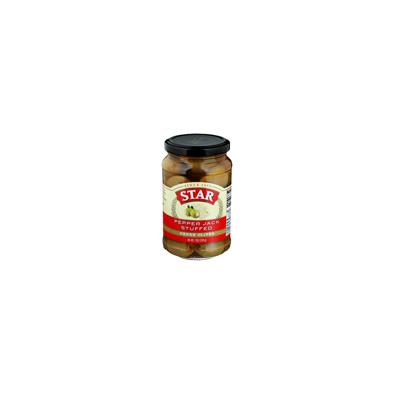 Star Pepper Jack Stuffed Green Olives - 7 Ounce Image 1 of 4