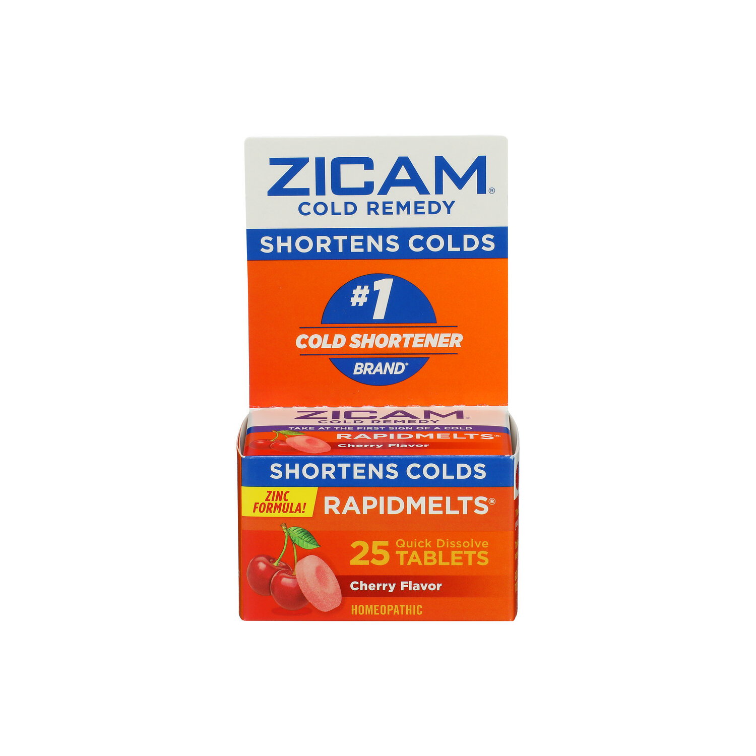 Zicam Cold Remedy Rapid Melts Cherry - 25 Count - Spring Market