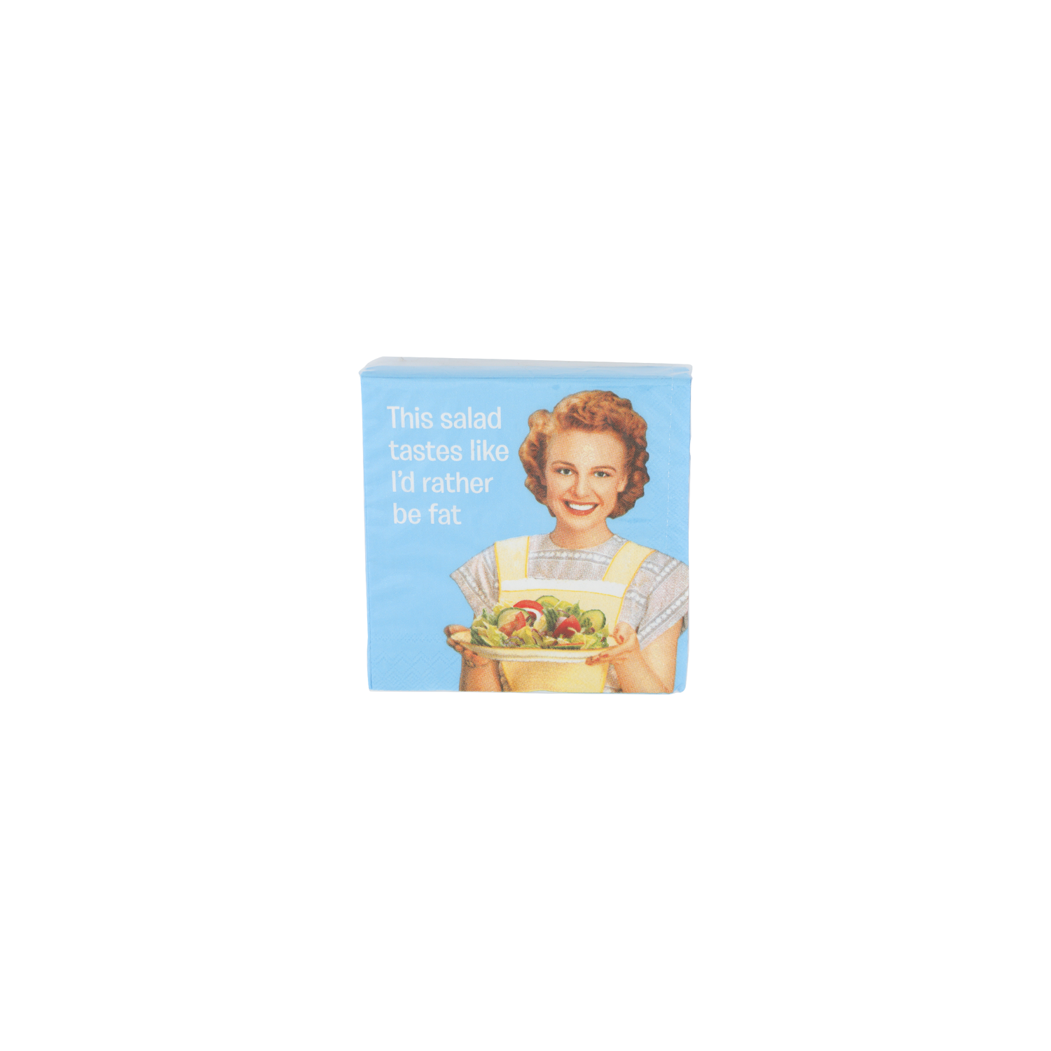 Design Design I'd Rather Be Fat Beverage Napkins - 20 Count Image 1 of 2