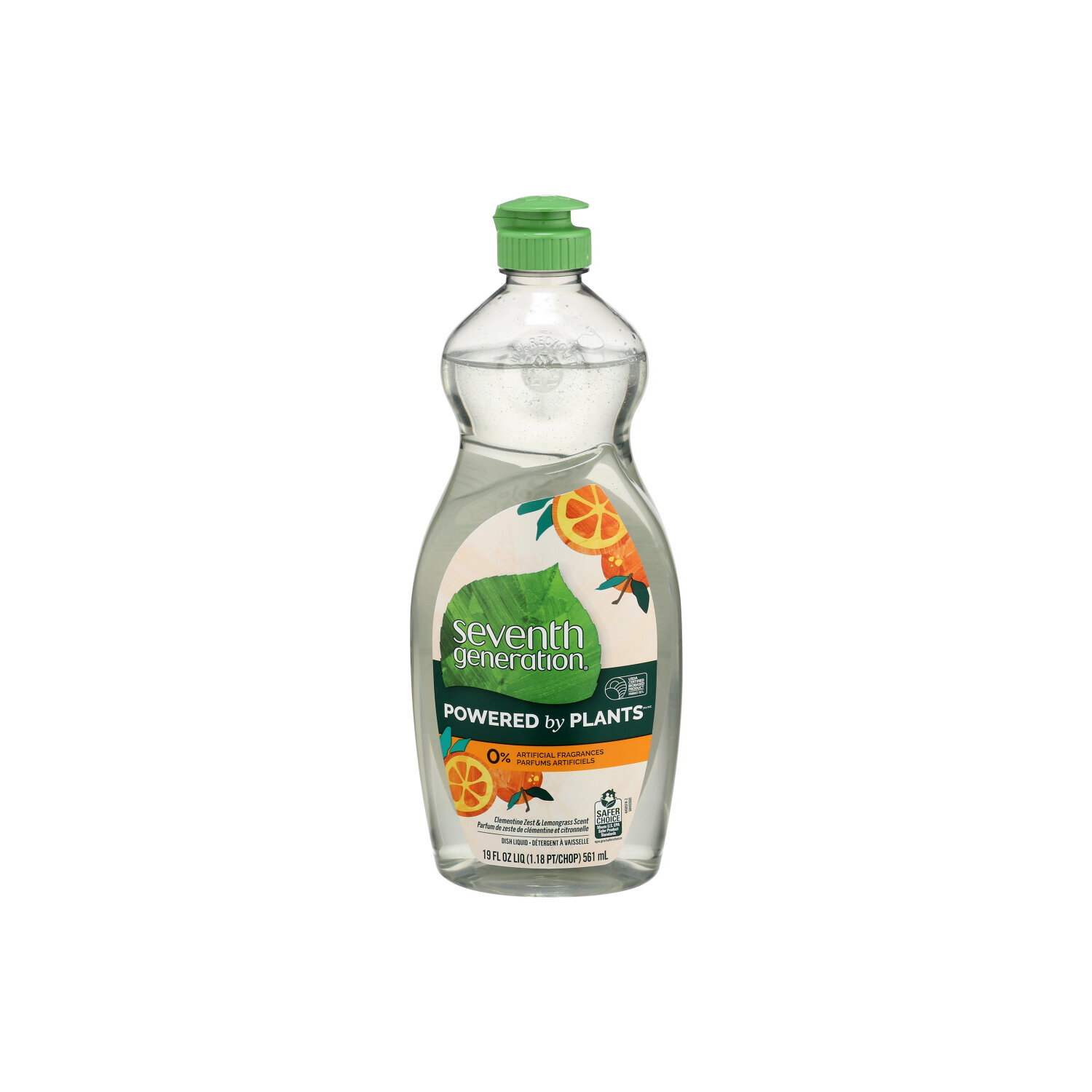 Seventh Generation Svg Hand Dw LMNGRS+CLEM 6P 19Z - 19 Fluid Ounce