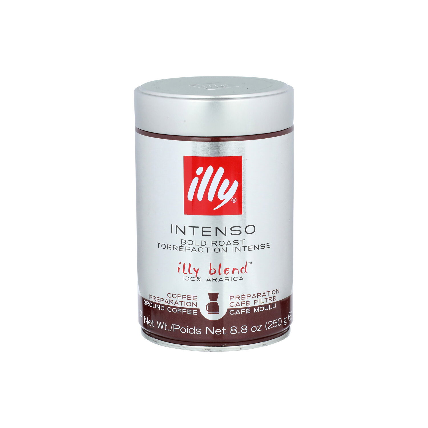 Illy Intenso Bold Roast Ground Arabica Coffee - 8.8 Ounce Image 1 of 3