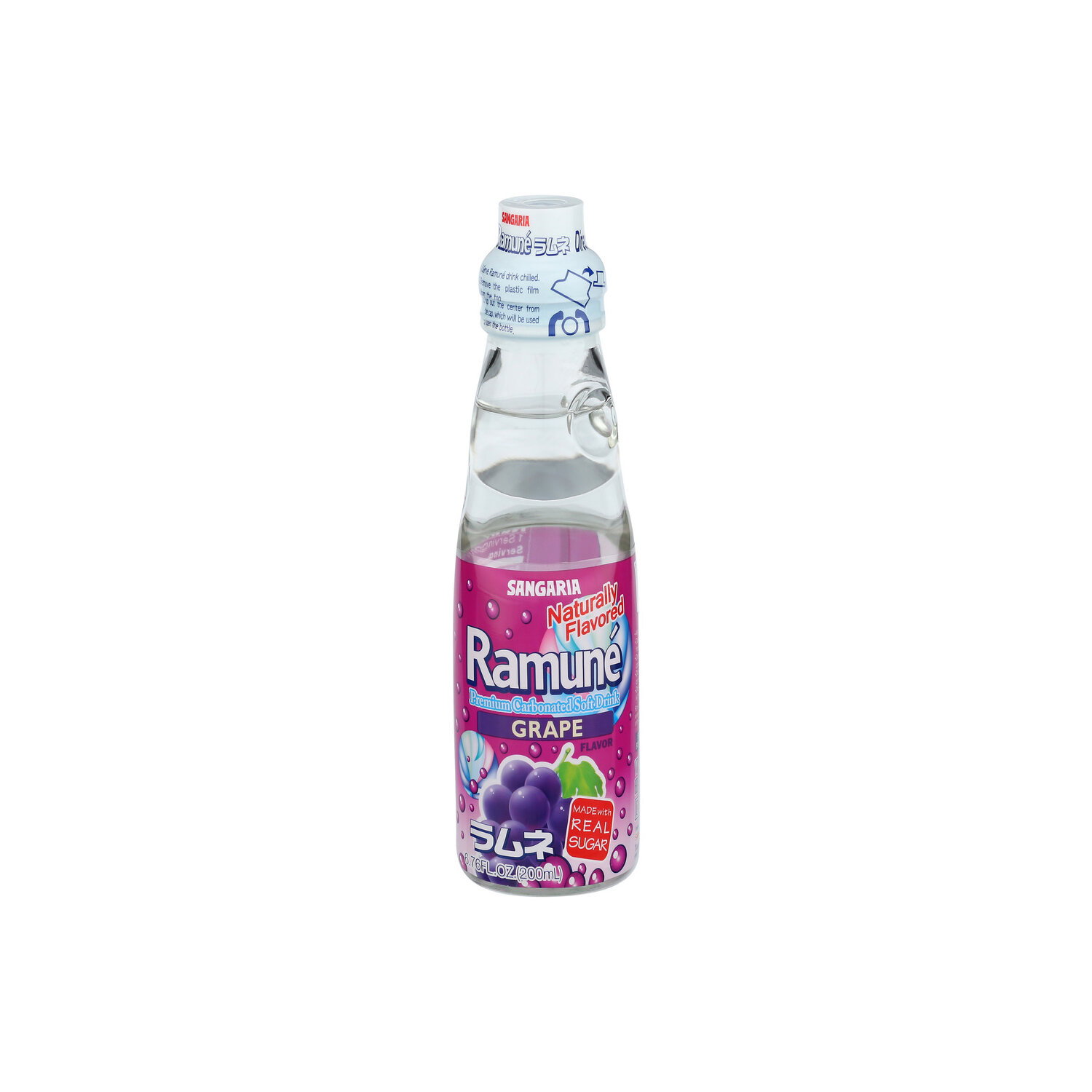 Sangaria Ramune Grape - 6.76 Fluid Ounce Image 1 of 4