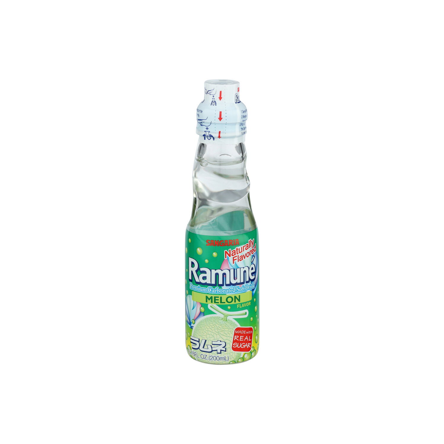 Sangaria Ramune Melon - 6.76 Fluid Ounce Image 1 of 4