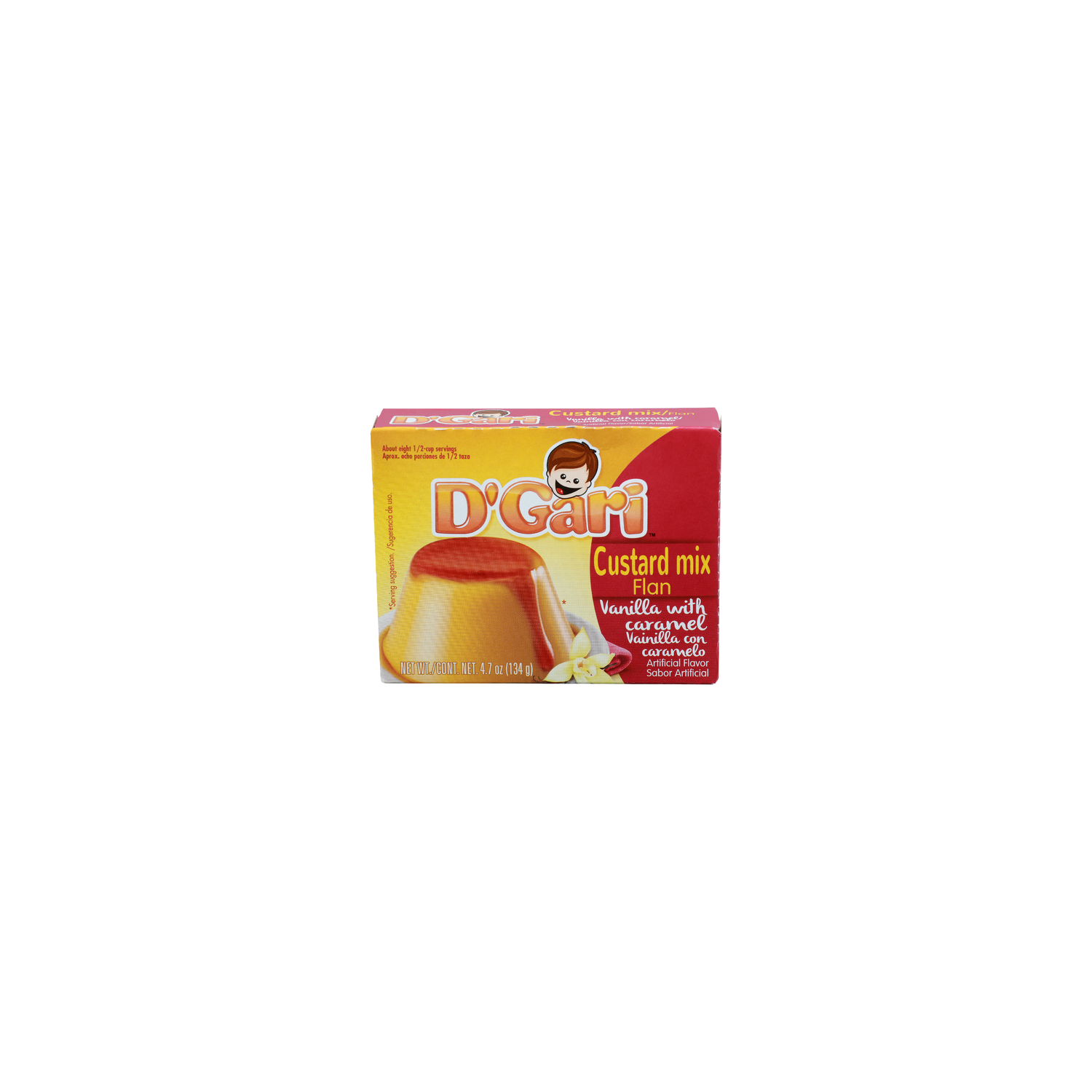 D'GARI Vanilla With Caramel Custard Mix Flan - 4.7 Ounce Image 1 of 4