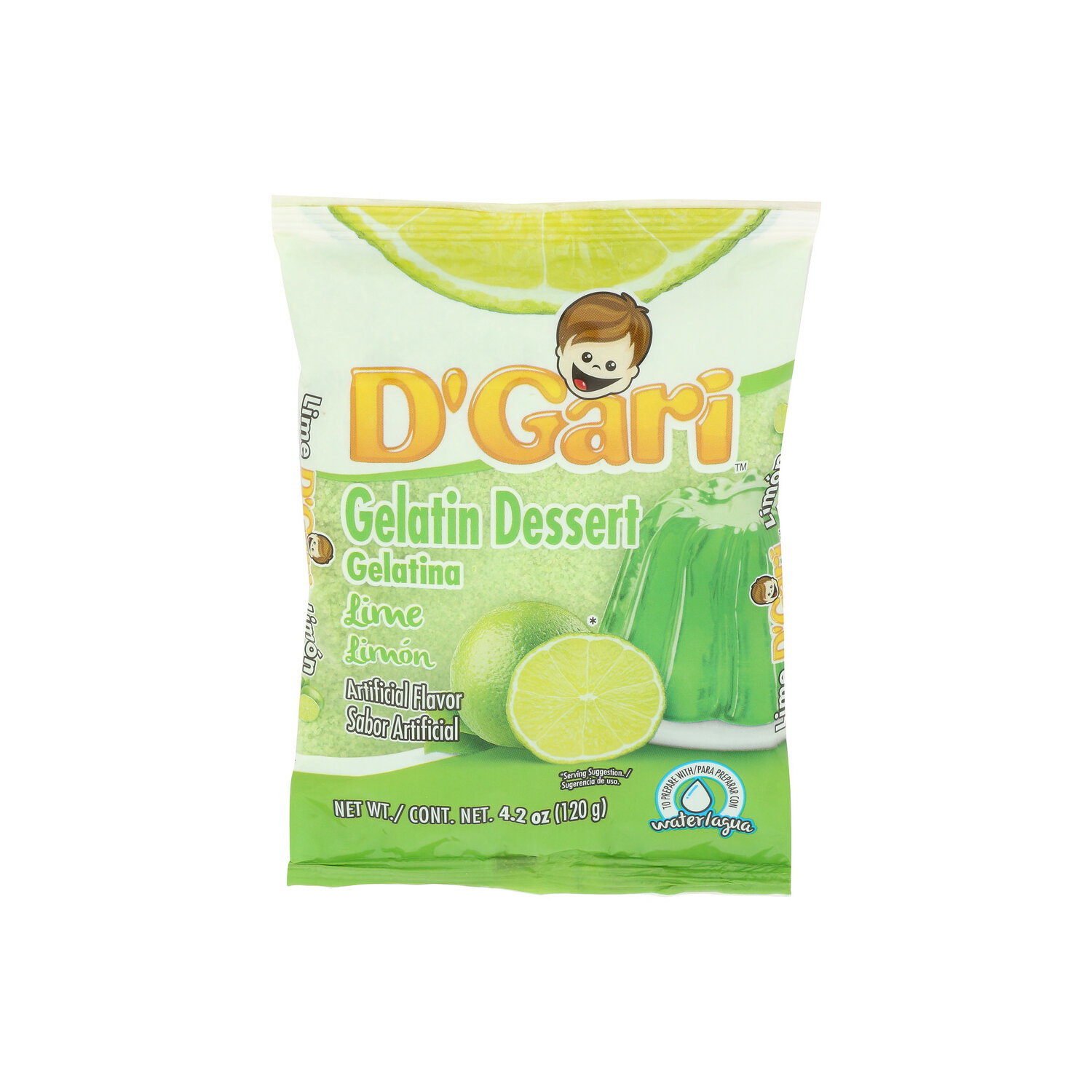 D'GARI Gelatina Lime Wwtr - 4.2 Ounce Image 1 of 4