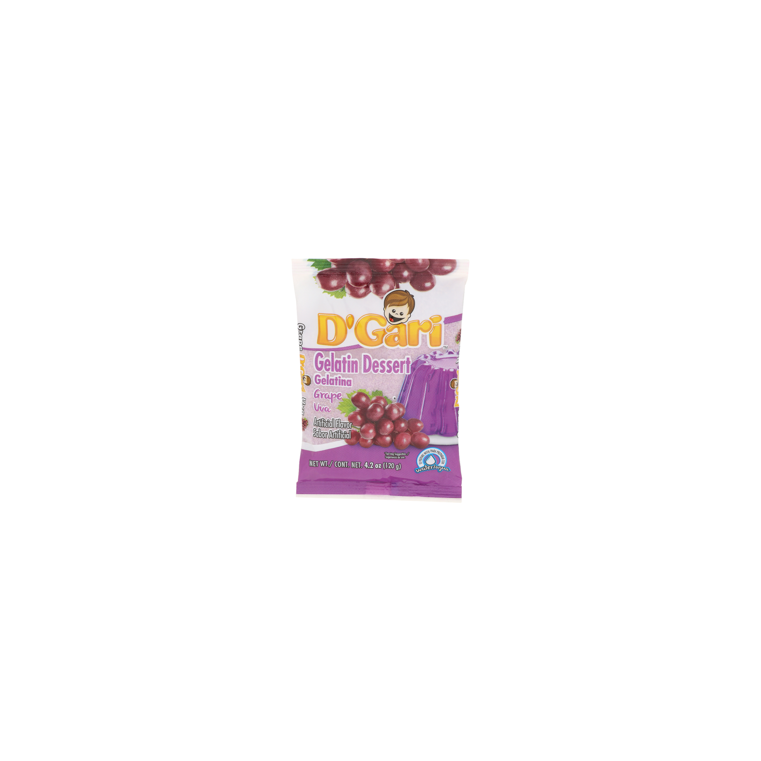 D'GARI Grape Gelatin Dessert - 4.2 Ounce Image 1 of 4
