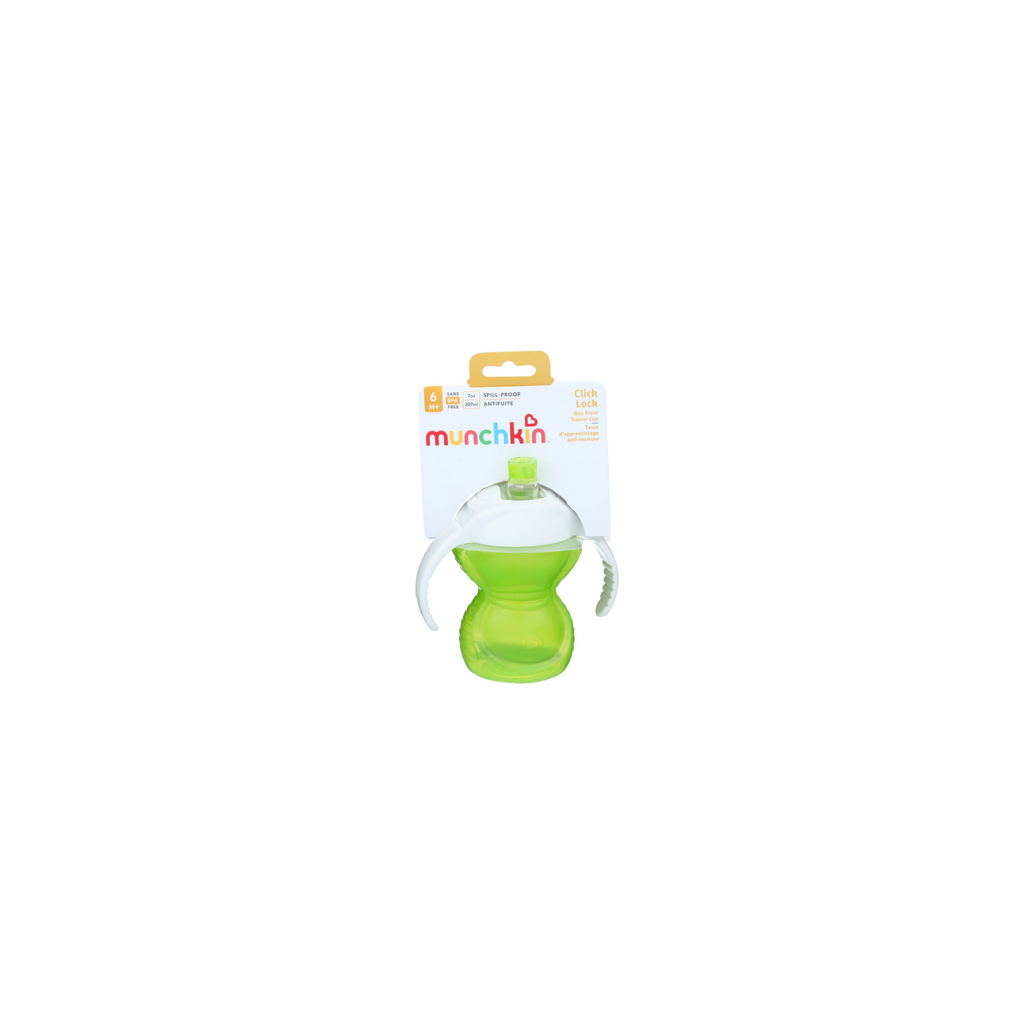Munchkin + Click Lock Bite Proof Trainer Cup + - 7 Ounce Image 1 of 2