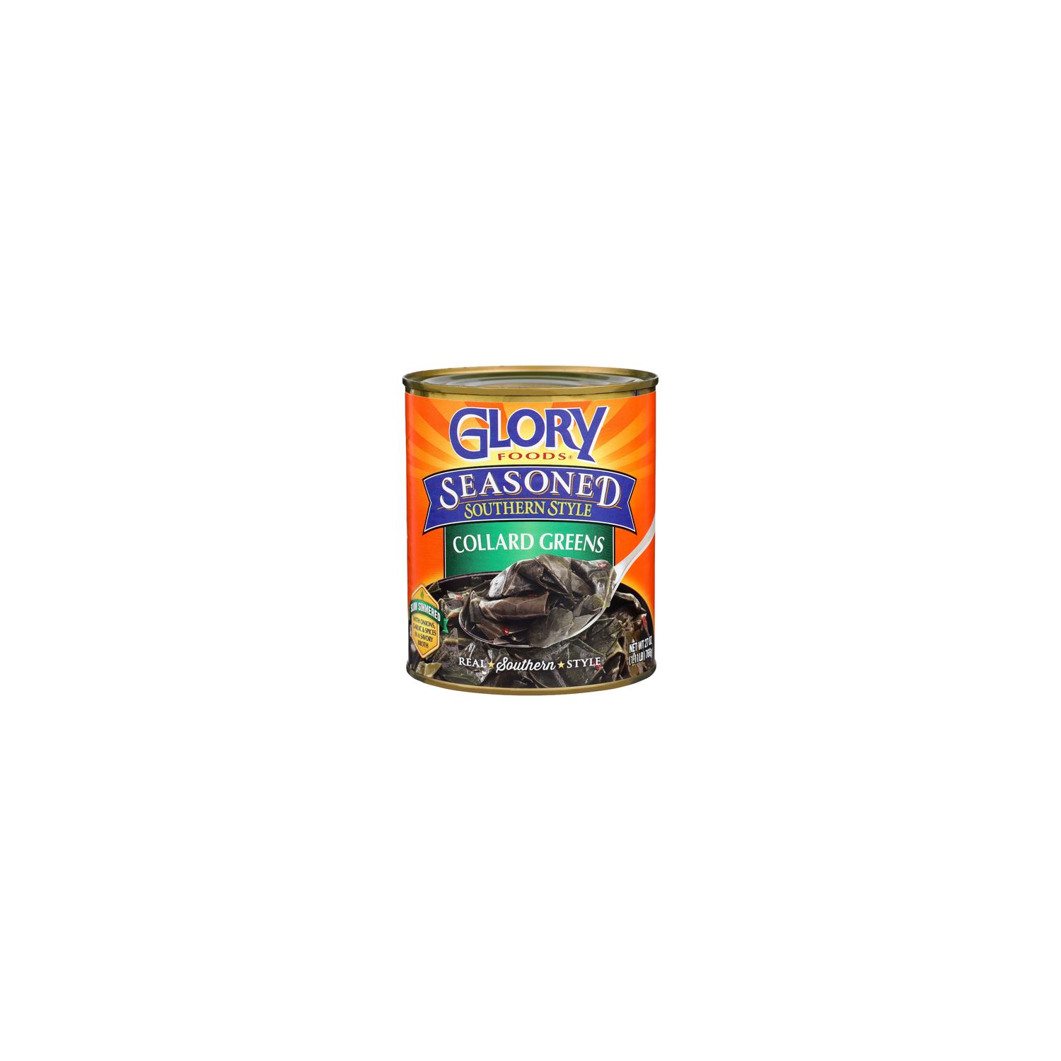 Glory Foods Seasoned Southern Style Collard Greens - 27 Ounce Image 1 of 4