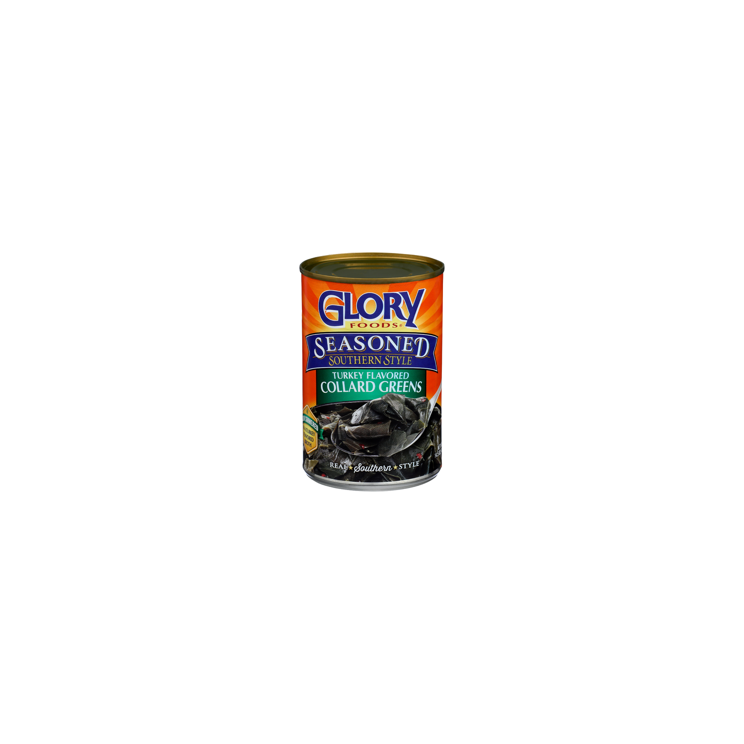 Glory Foods Seasoned Southern Style Smoked Turkey Collard Greens - 14.5 Ounce Image 1 of 4