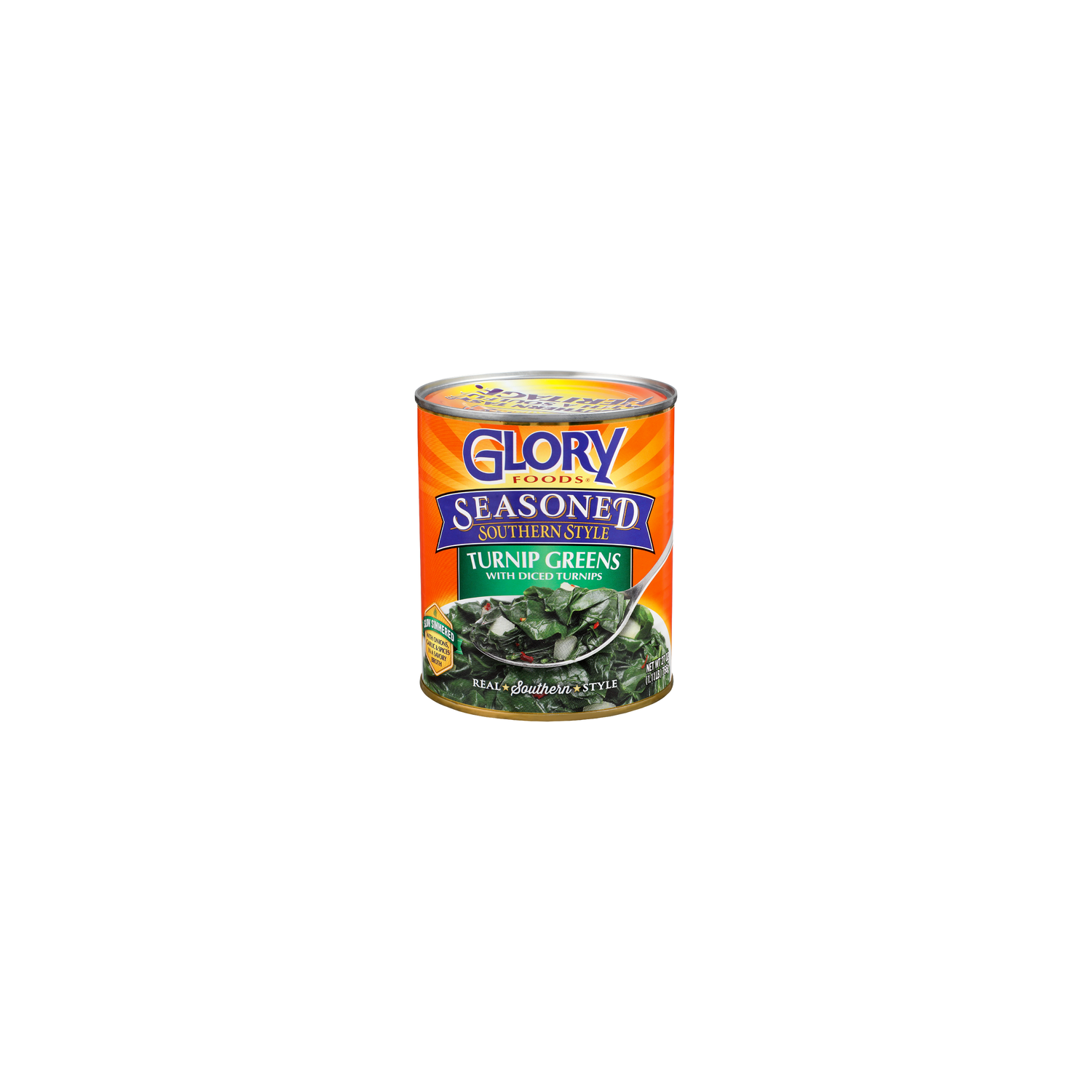 Glory Foods With Diced Turnips Seasoned Southern Style Turnip Greens - 27 Ounce Image 1 of 4