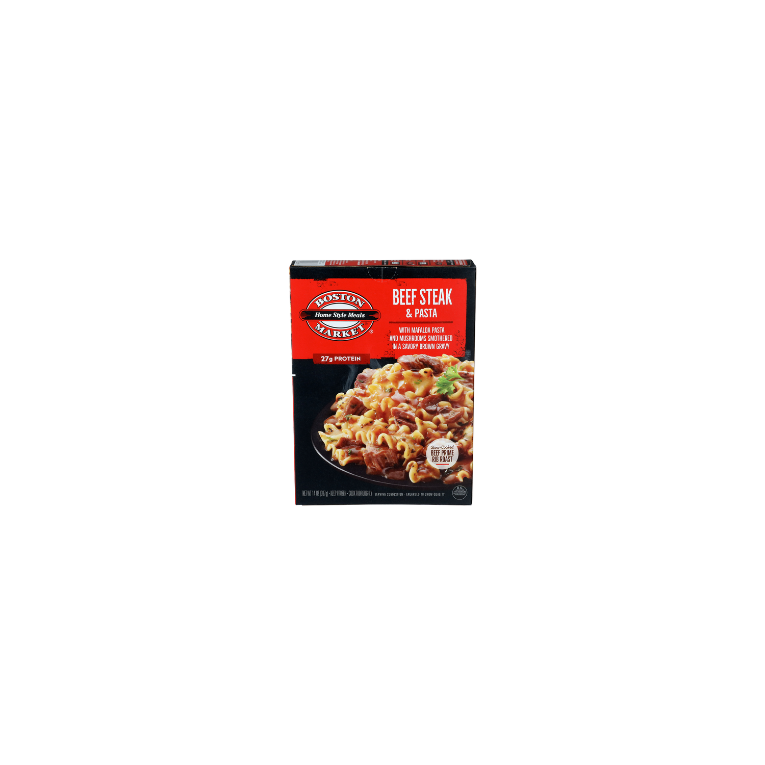 Boston Market Slow-Cooked Beef Steak & Pasta - 14 Ounce Image 1 of 4