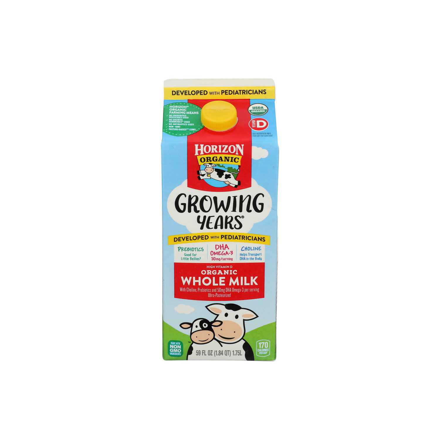 Horizon Organic Ho Growing Years Whole Fed - 59 Fluid Ounce