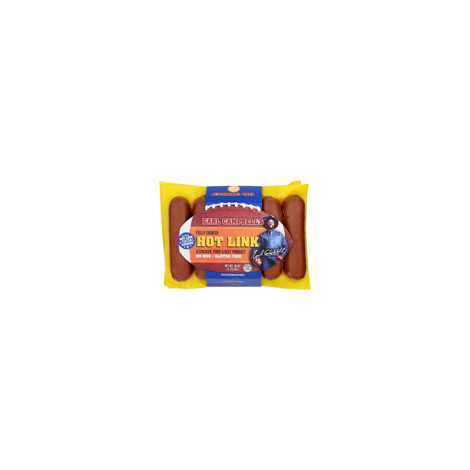 Earl CAMPBELL's Hot Link - 36 Ounce Image 1 of 4