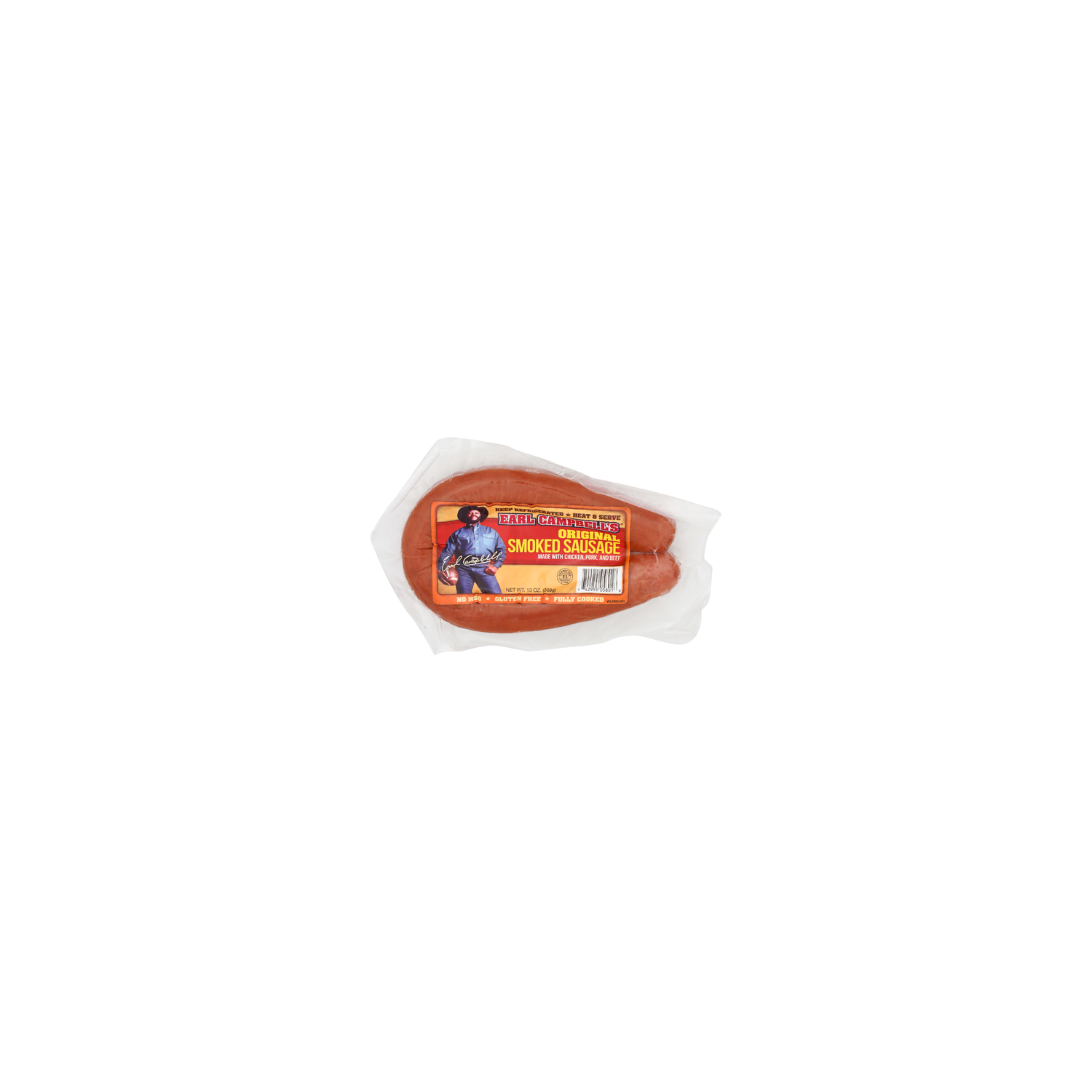 Earl CAMPBELL's Original Smoked Sausage - 13 Ounce Image 1 of 4