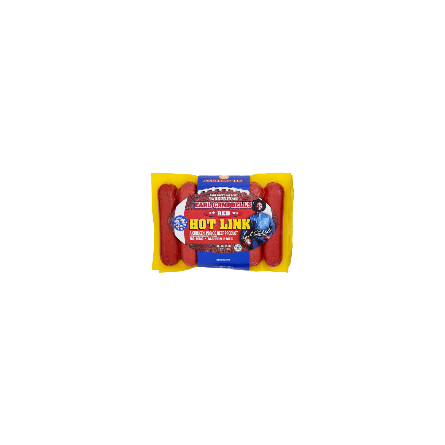 Earl CAMPBELL's Red Hot Link - 36 Ounce Image 1 of 4